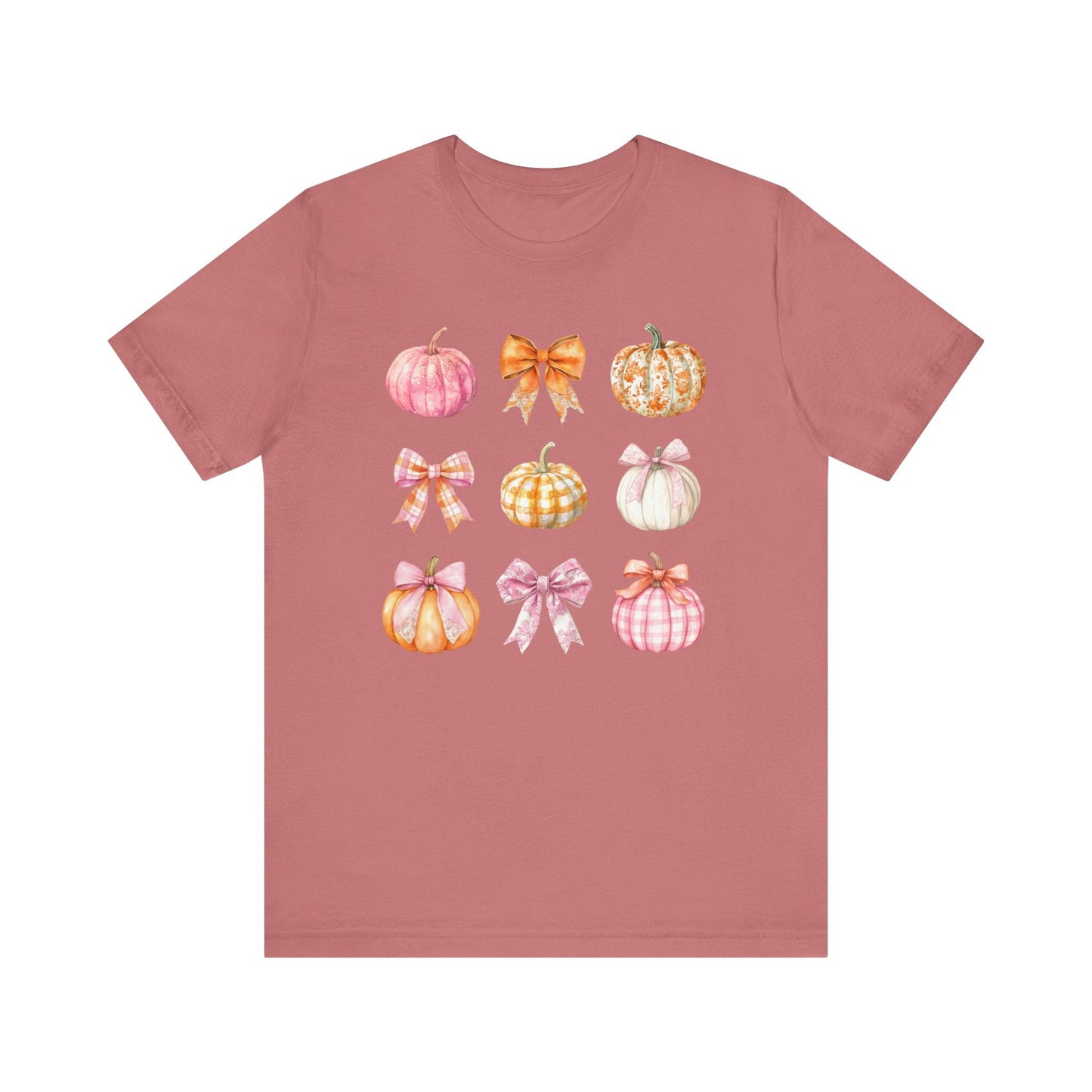 Coquette Gingham Pumpkins Tee