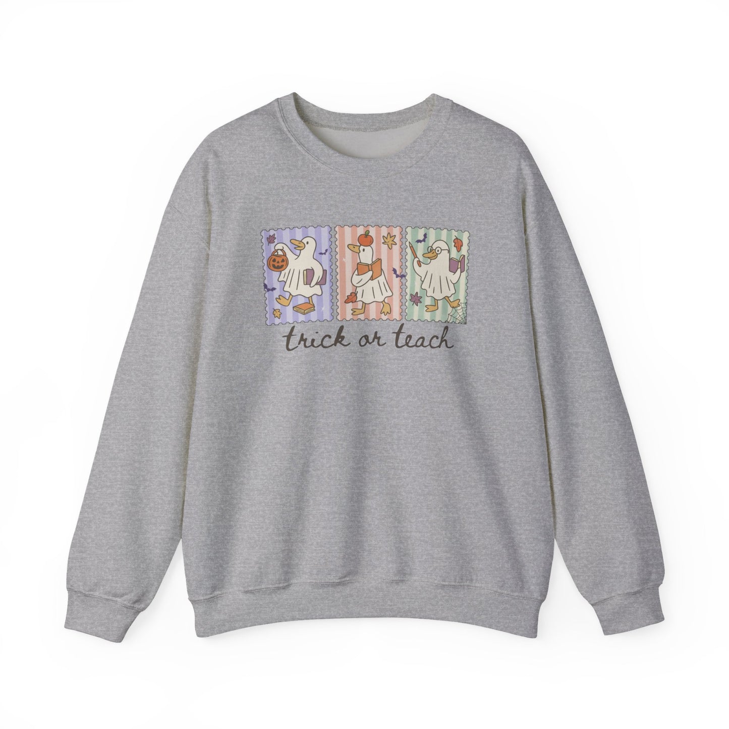 Halloween Goose Costume Teacher Sweatshirt