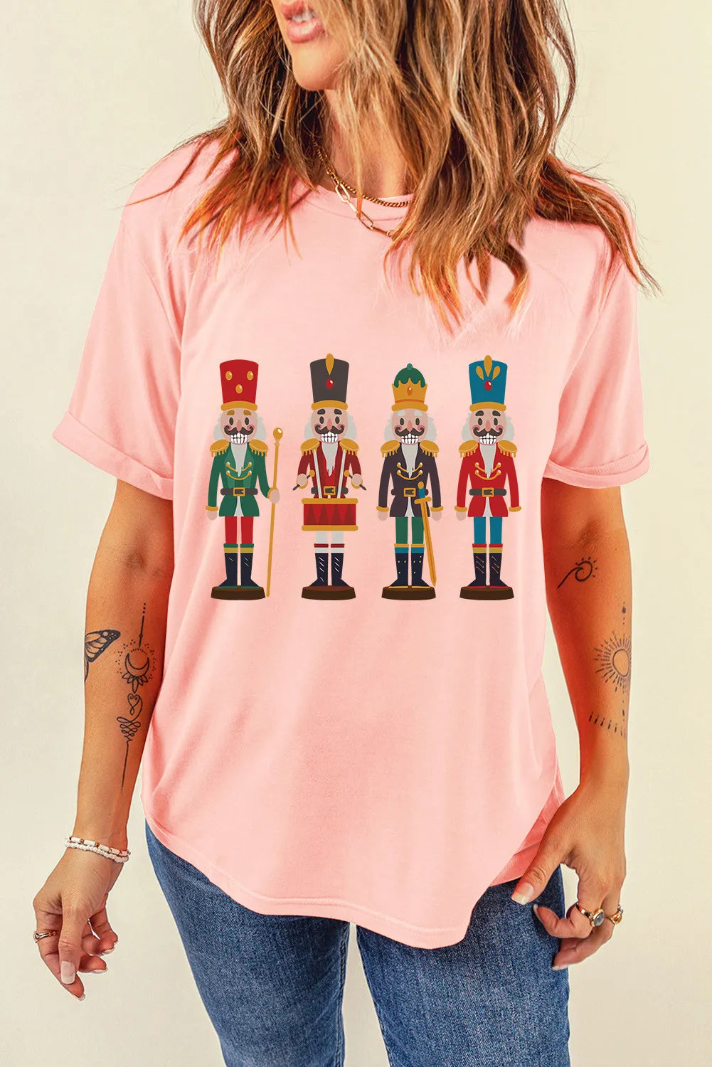 Nutcracker Pink Graphic Tee