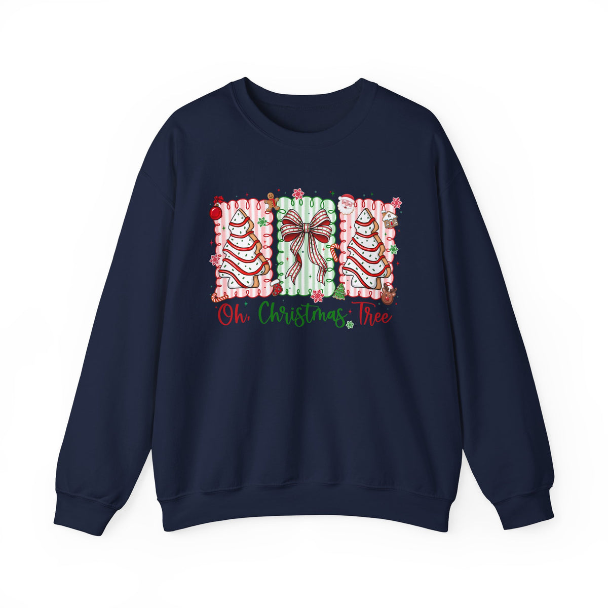 Oh Christmas Tree Teacher Crewneck Sweatshirt