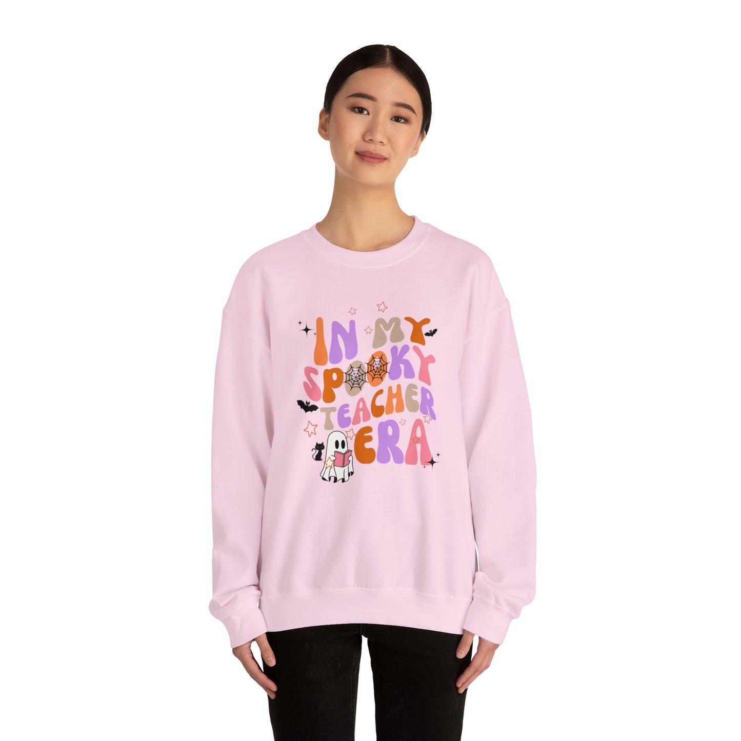 In My Spooky Teacher Era Unisex Heavy Blend™ Crewneck Sweatshirt