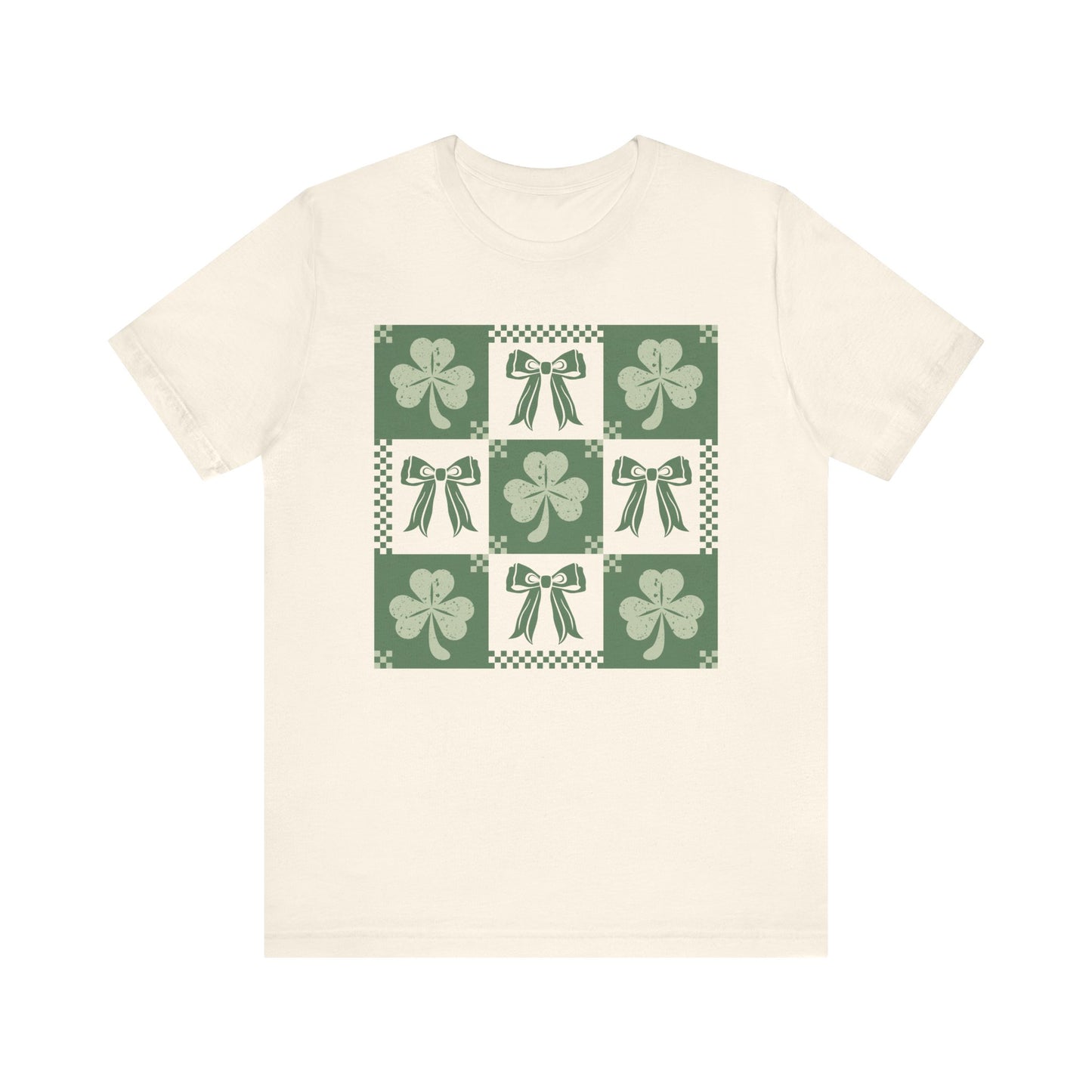 Shamrocks and Ribbons St. Patrick's Tee