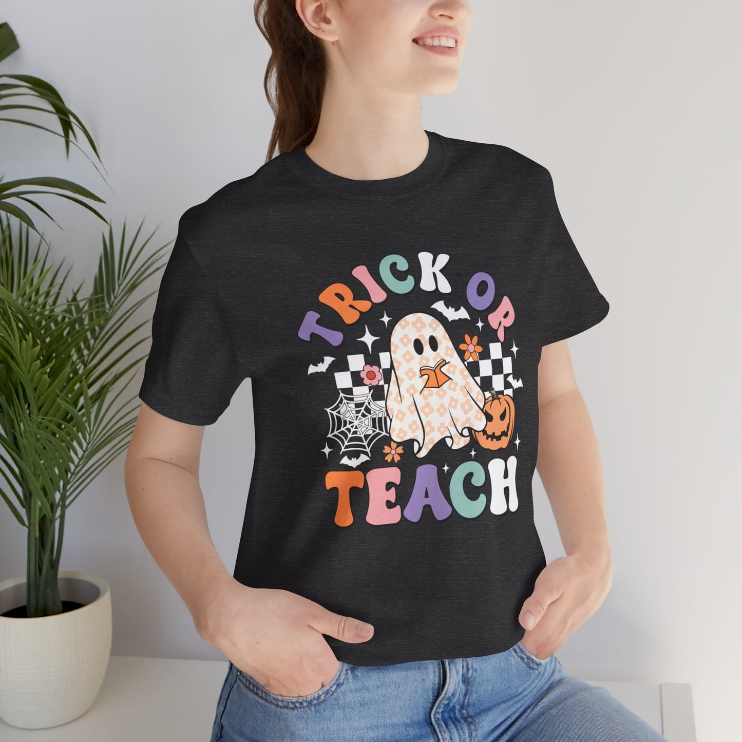 Trick or Teach Ghost Tee