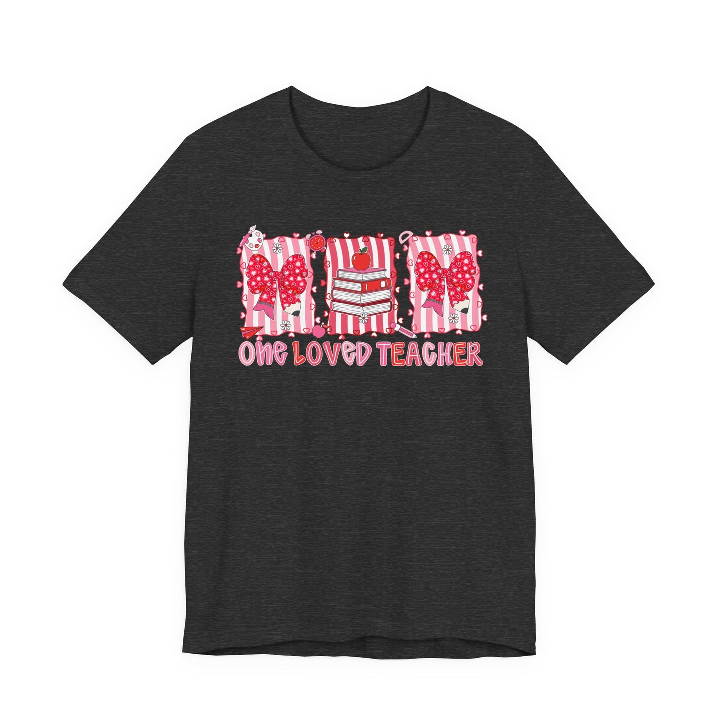One Loved Teacher Valentine's Day Tee