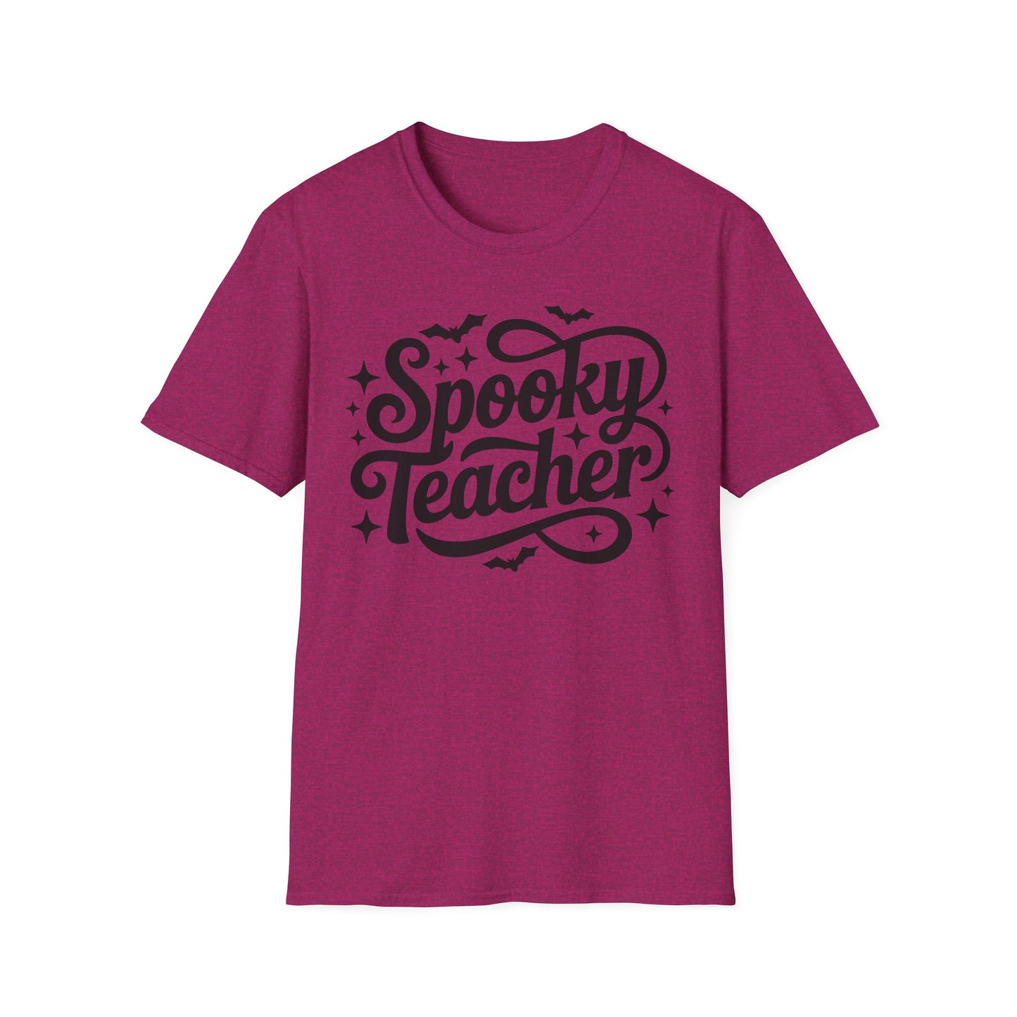 Halloween Spooky Teacher Cursive Graphic Tee
