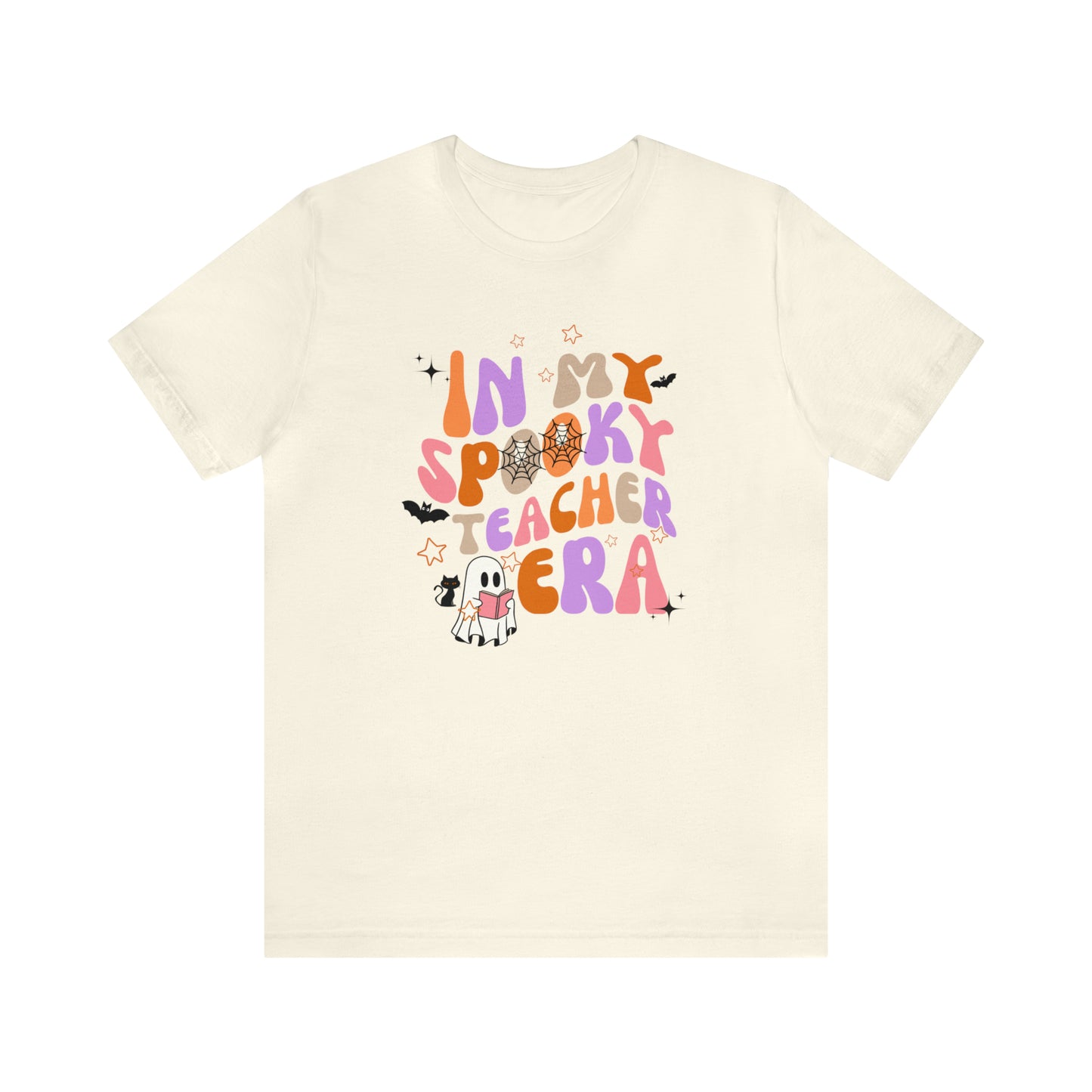 In My Spooky Teacher Era Unisex Jersey Short Sleeve Tee