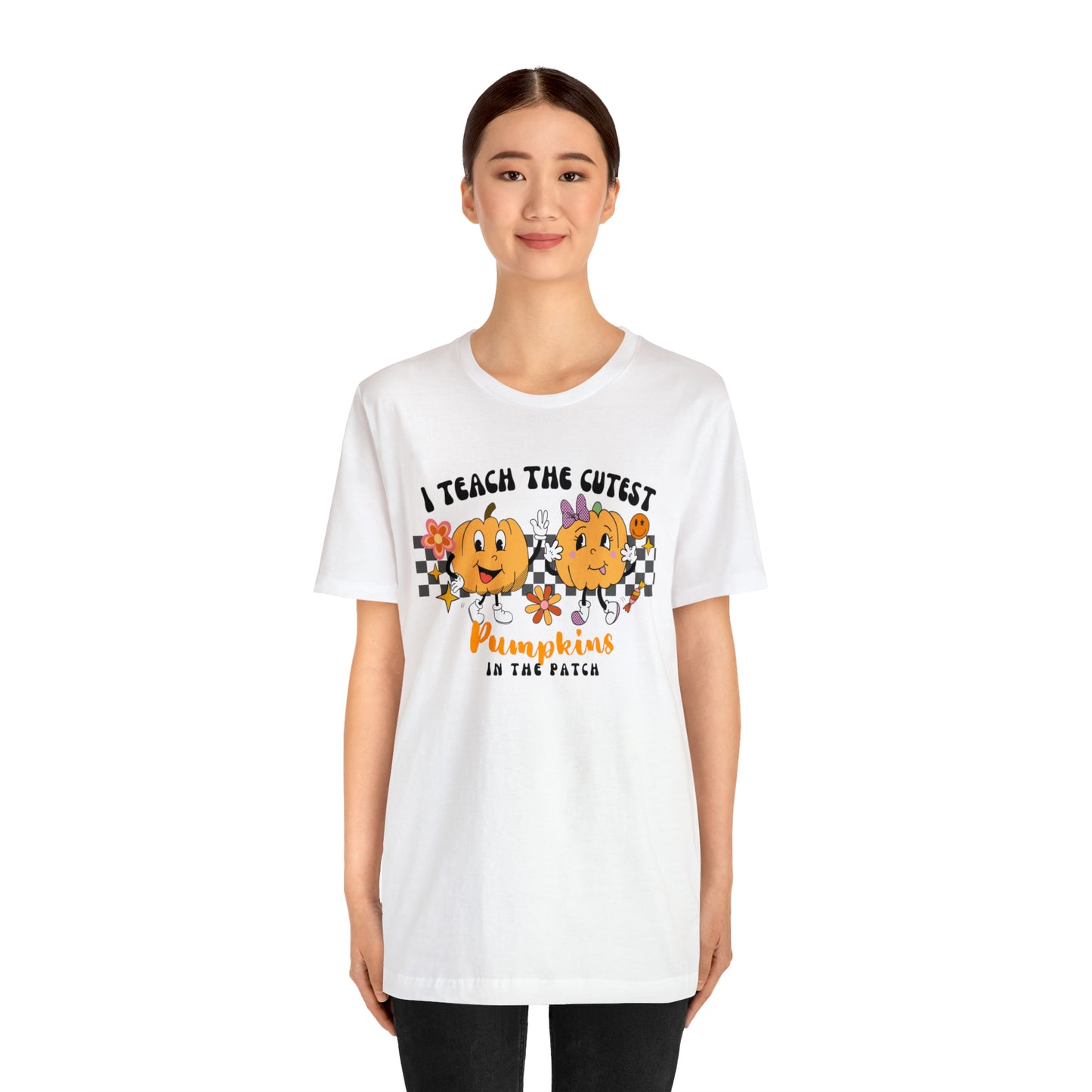 I Teach the Cutest Pumpkins Retro Tee