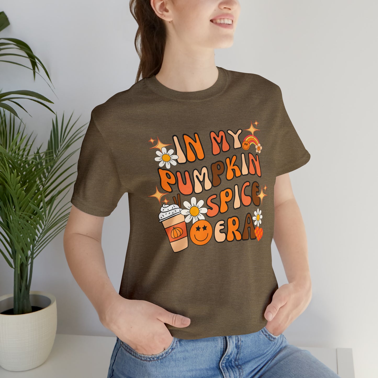 In My Pumpkin Spice Era Unisex Jersey Short Sleeve Tee
