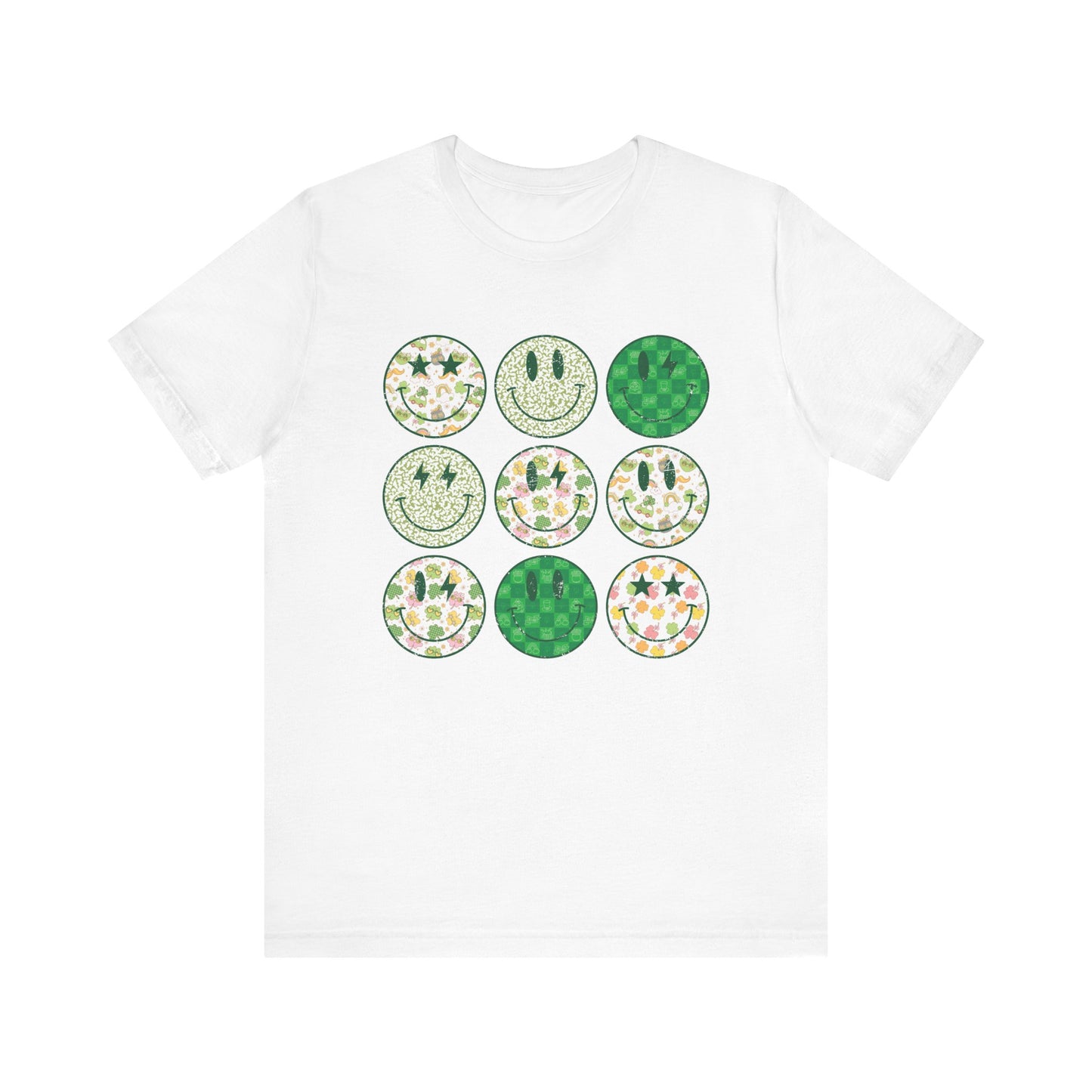 St Patrick's Smiley Faces Tee
