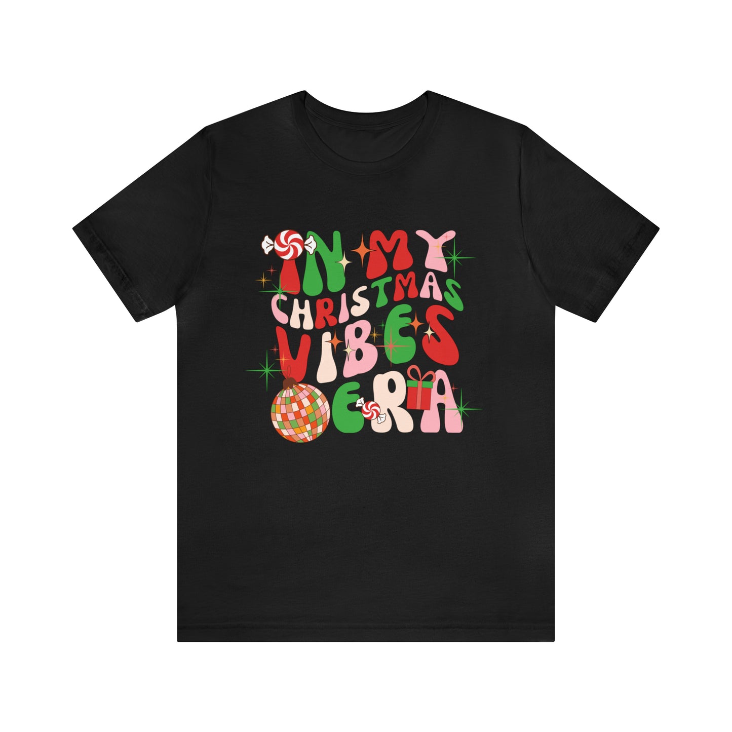 In My Christmas Vibes Era Unisex Jersey Short Sleeve Tee