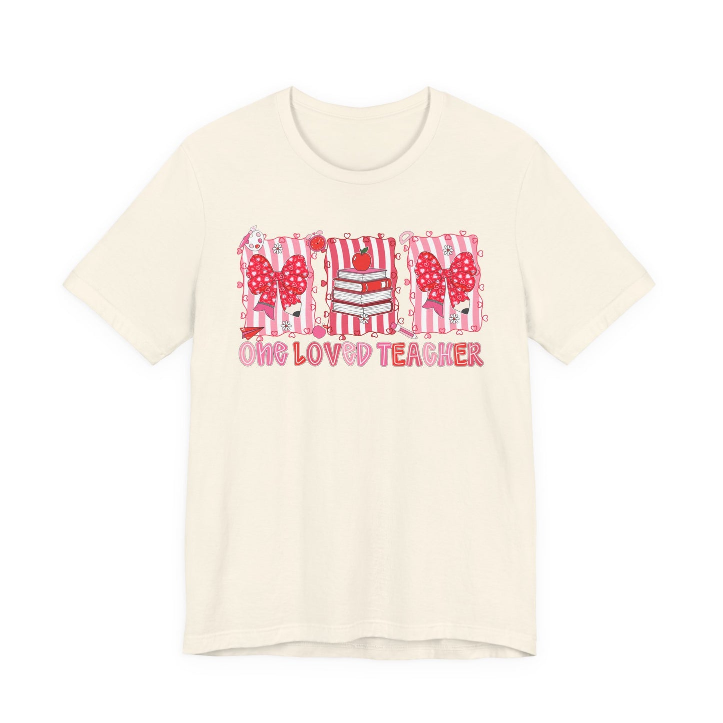 One Loved Teacher Valentine's Day Tee