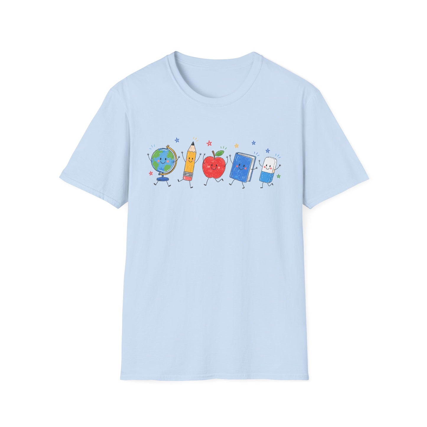 Cute Elementary Teacher Shirt | School Supplies Teacher Tee