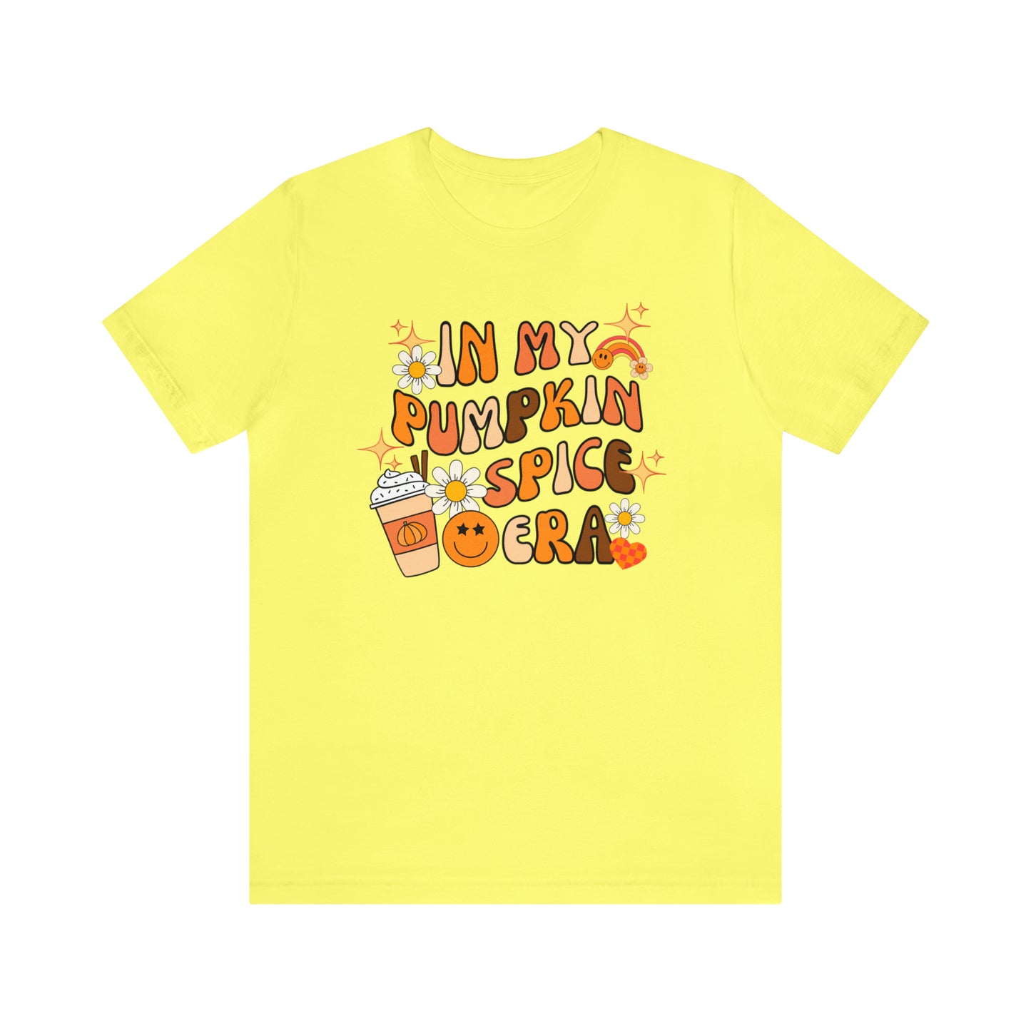 In My Pumpkin Spice Era Unisex Jersey Short Sleeve Tee