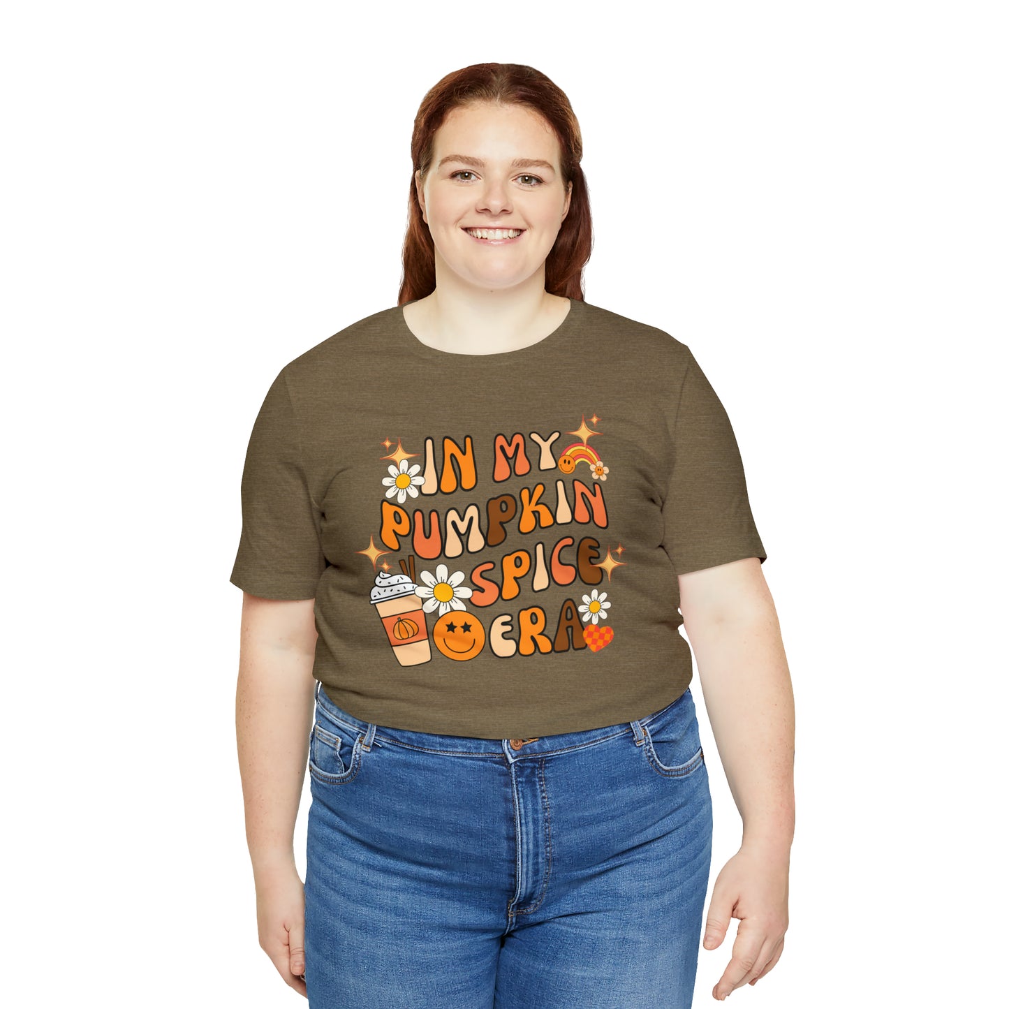 In My Pumpkin Spice Era Unisex Jersey Short Sleeve Tee
