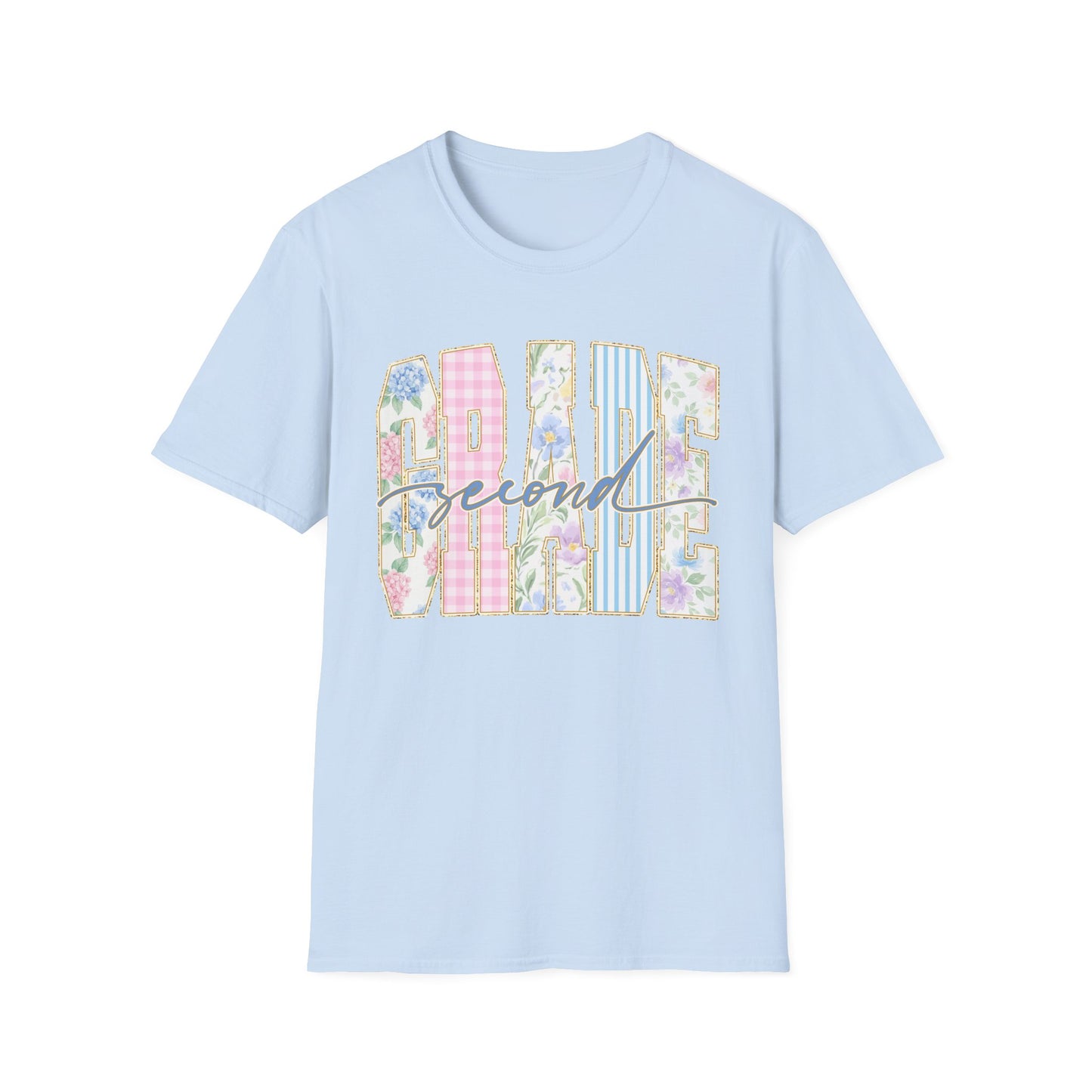 Second Teacher Shirt | Floral Coquette Back to School Tee