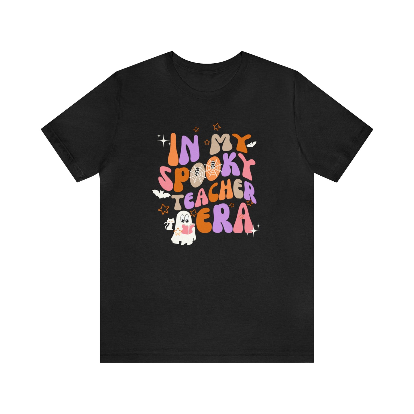 In My Spooky Teacher Era Unisex Jersey Short Sleeve Tee