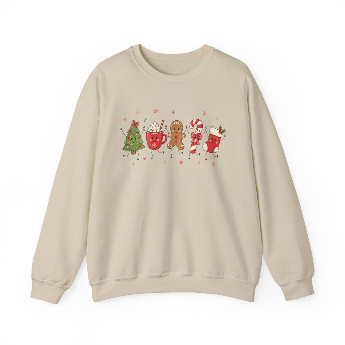 Christmas Favorites Teacher Crewneck Sweatshirt