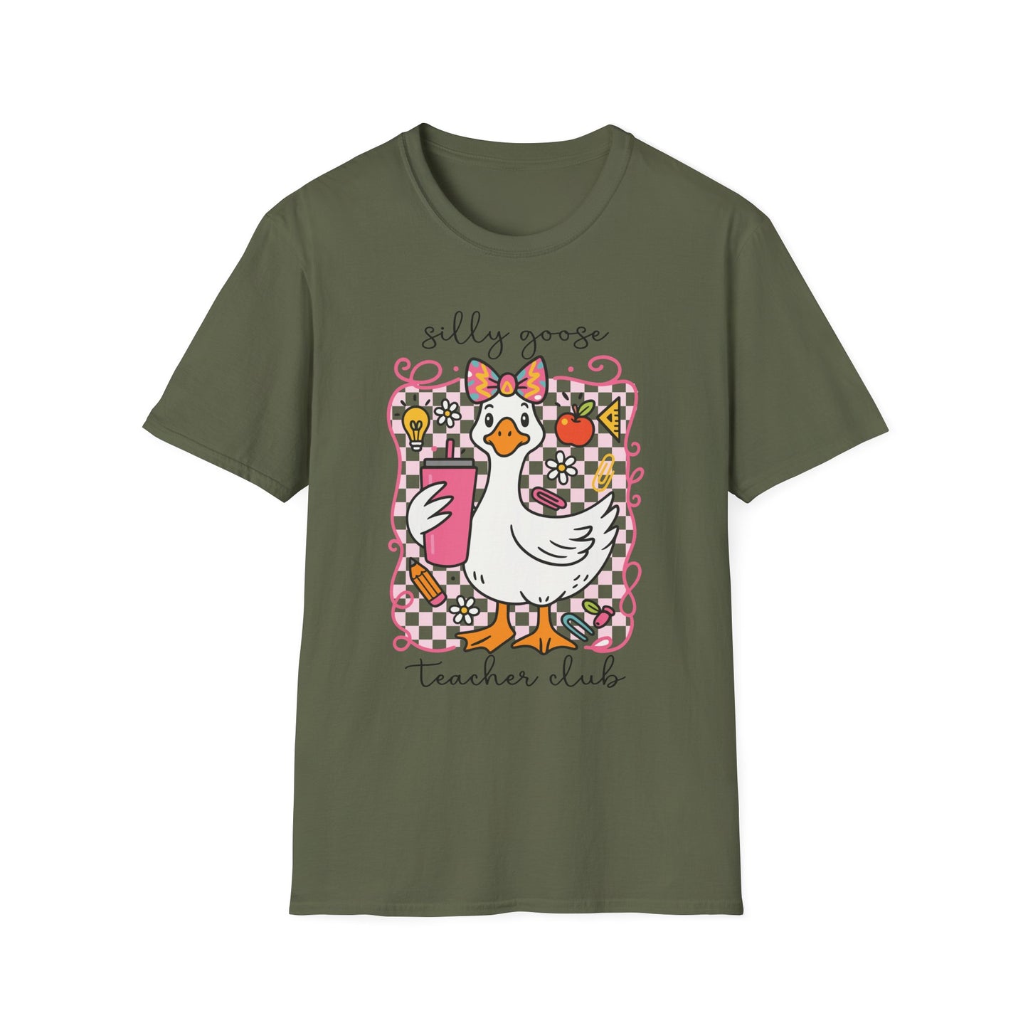 Silly Goose Teacher Club Shirt | Cute Teacher Goose Tee