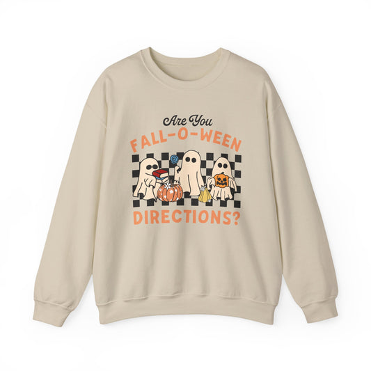 Are You Falloween Directions Sweatshirt