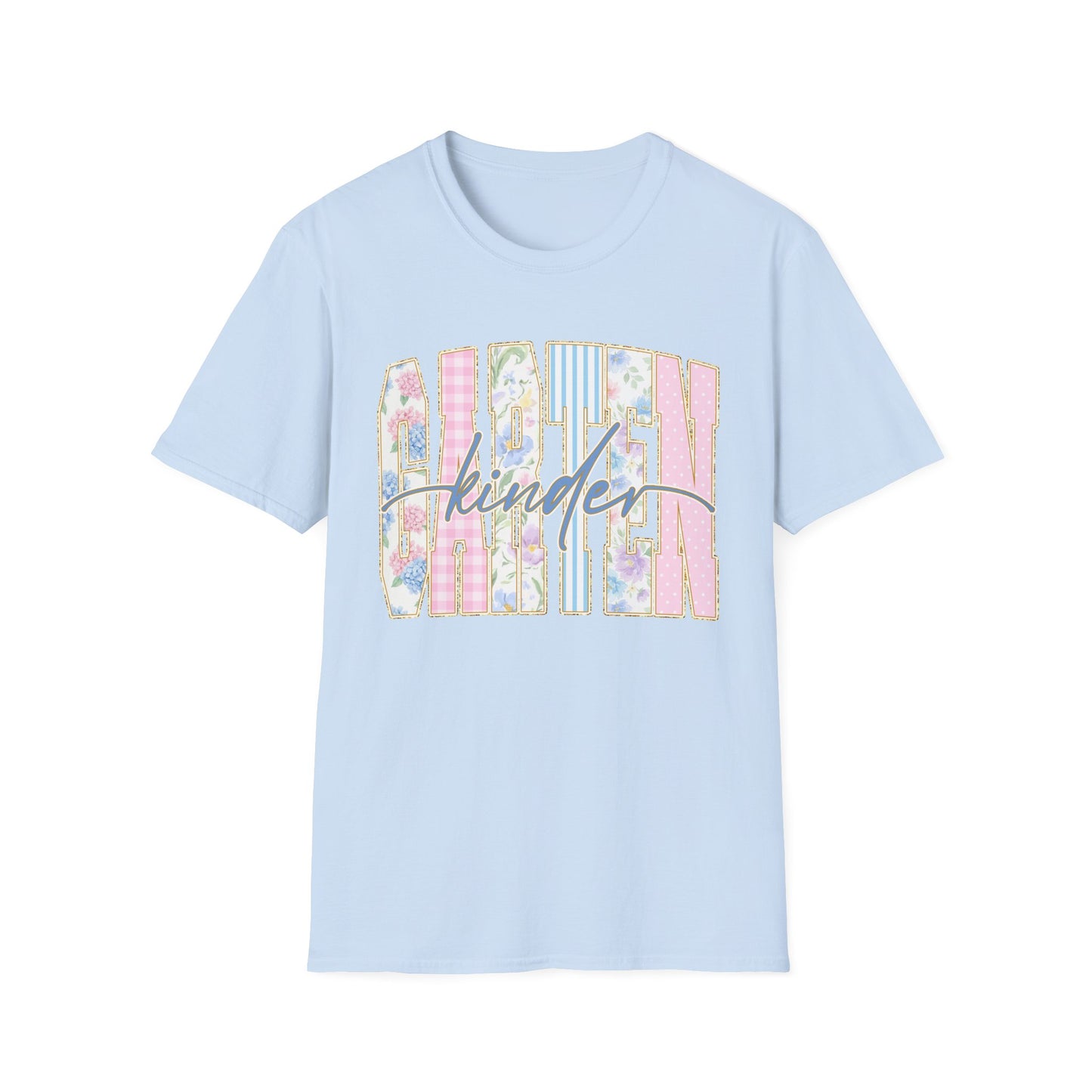 Kinder Teacher Shirt | Floral Coquette Back to School Tee