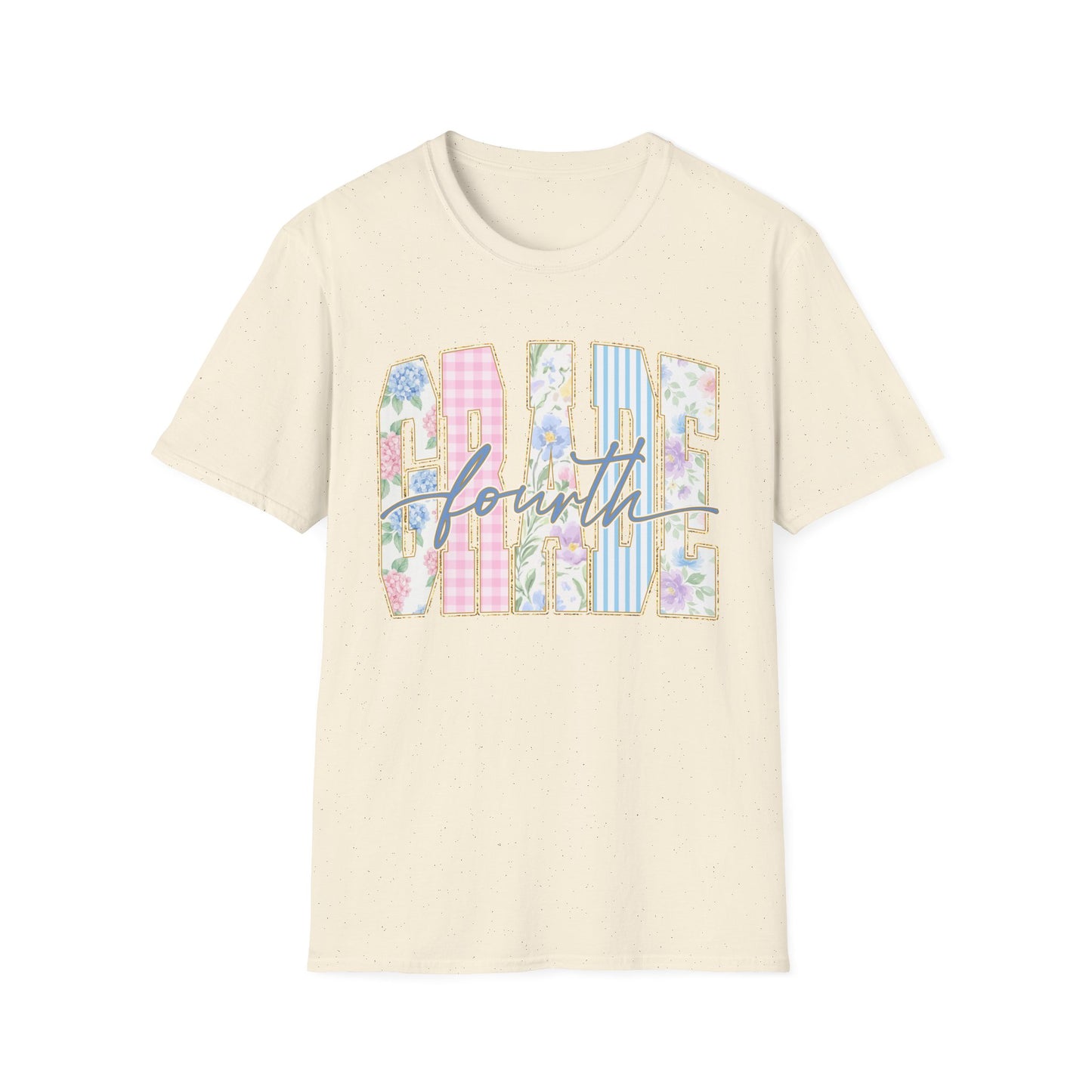 Fourth Grade Teacher Shirt | Floral Coquette Back to School Tee