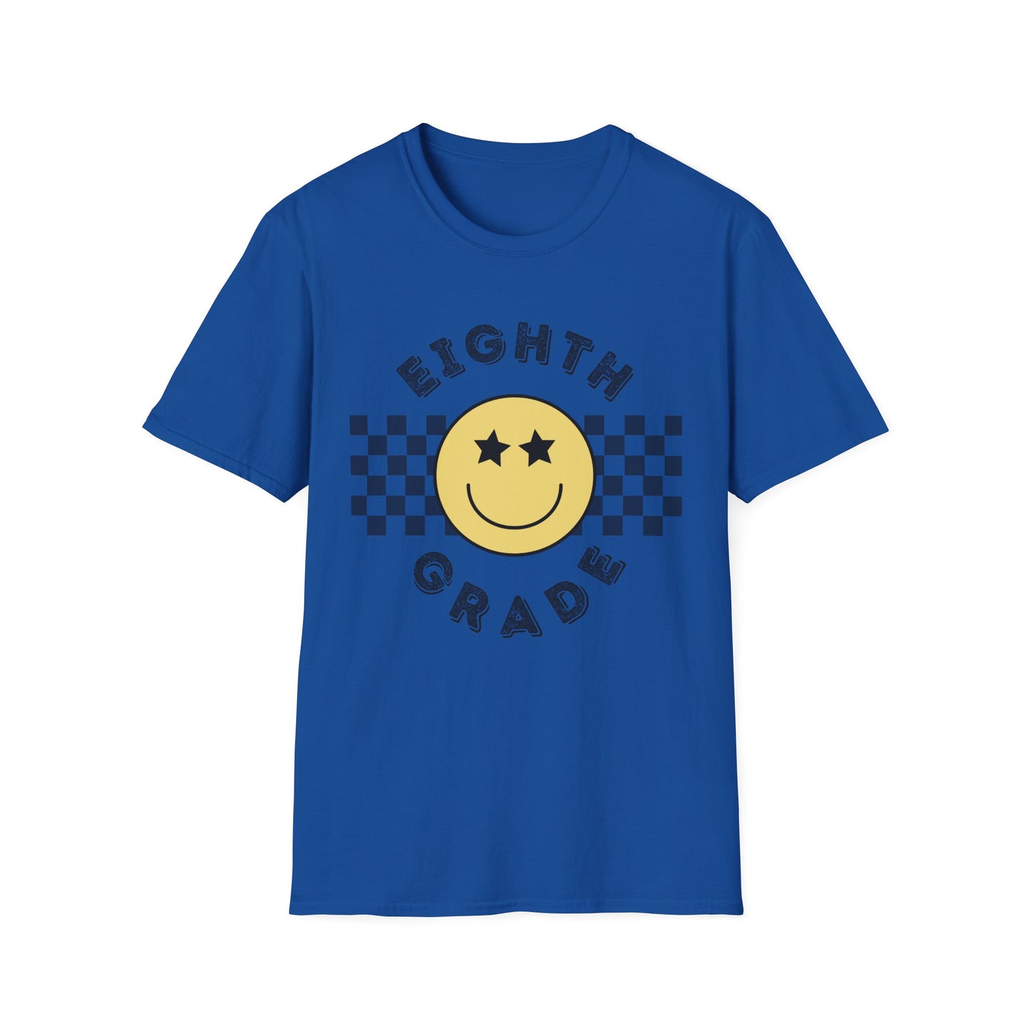 Eighth Grade Star Eyed Smiley Tee