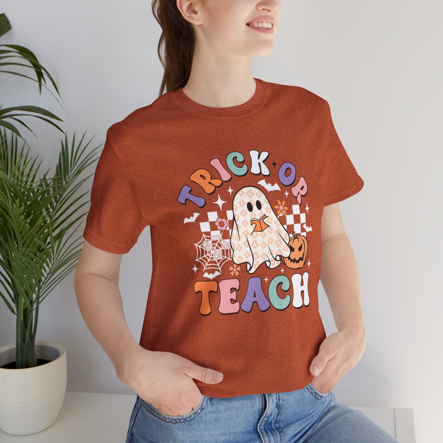 Trick or Teach Ghost Tee