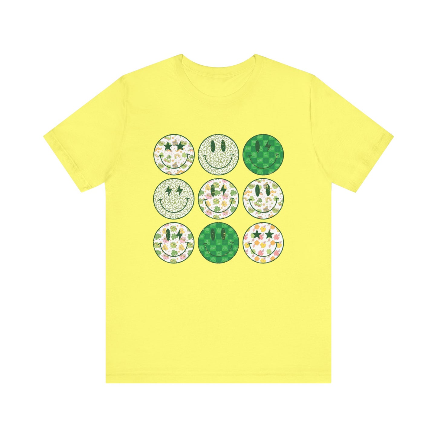 St Patrick's Smiley Faces Tee