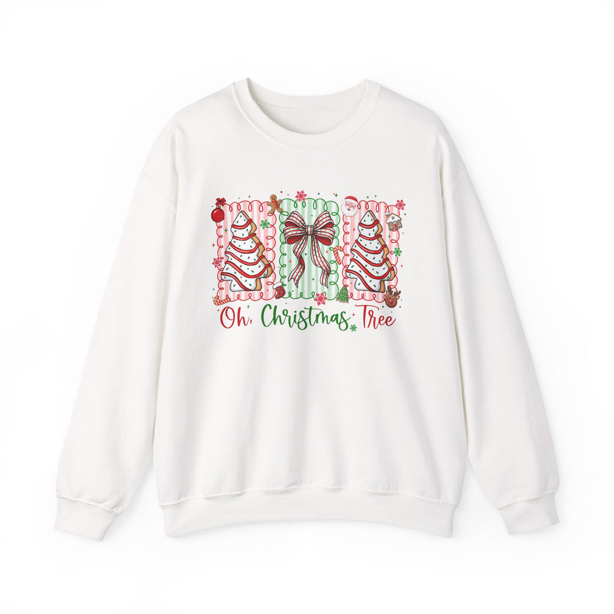 Oh Christmas Tree Teacher Crewneck Sweatshirt