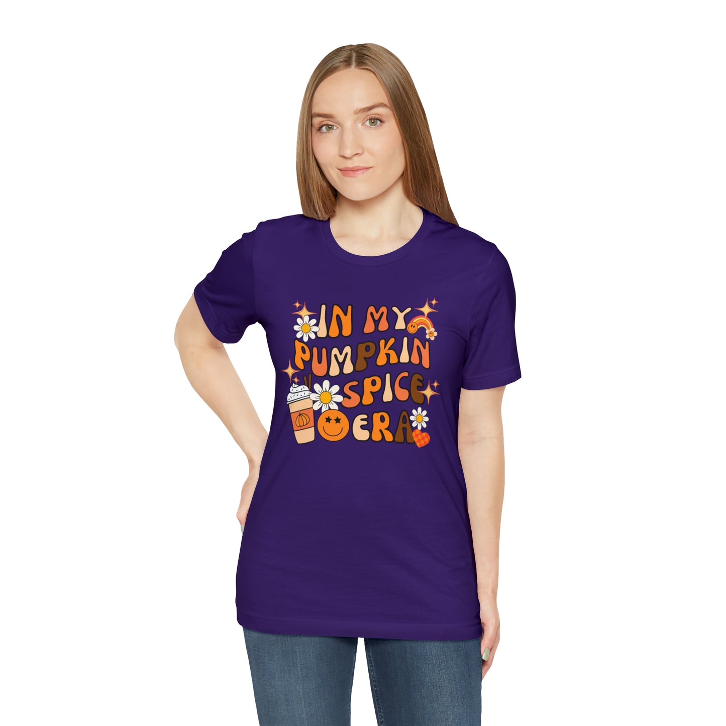 In My Pumpkin Spice Era Unisex Jersey Short Sleeve Tee