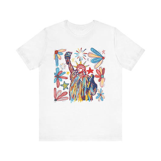 Colorful Liberty Tee