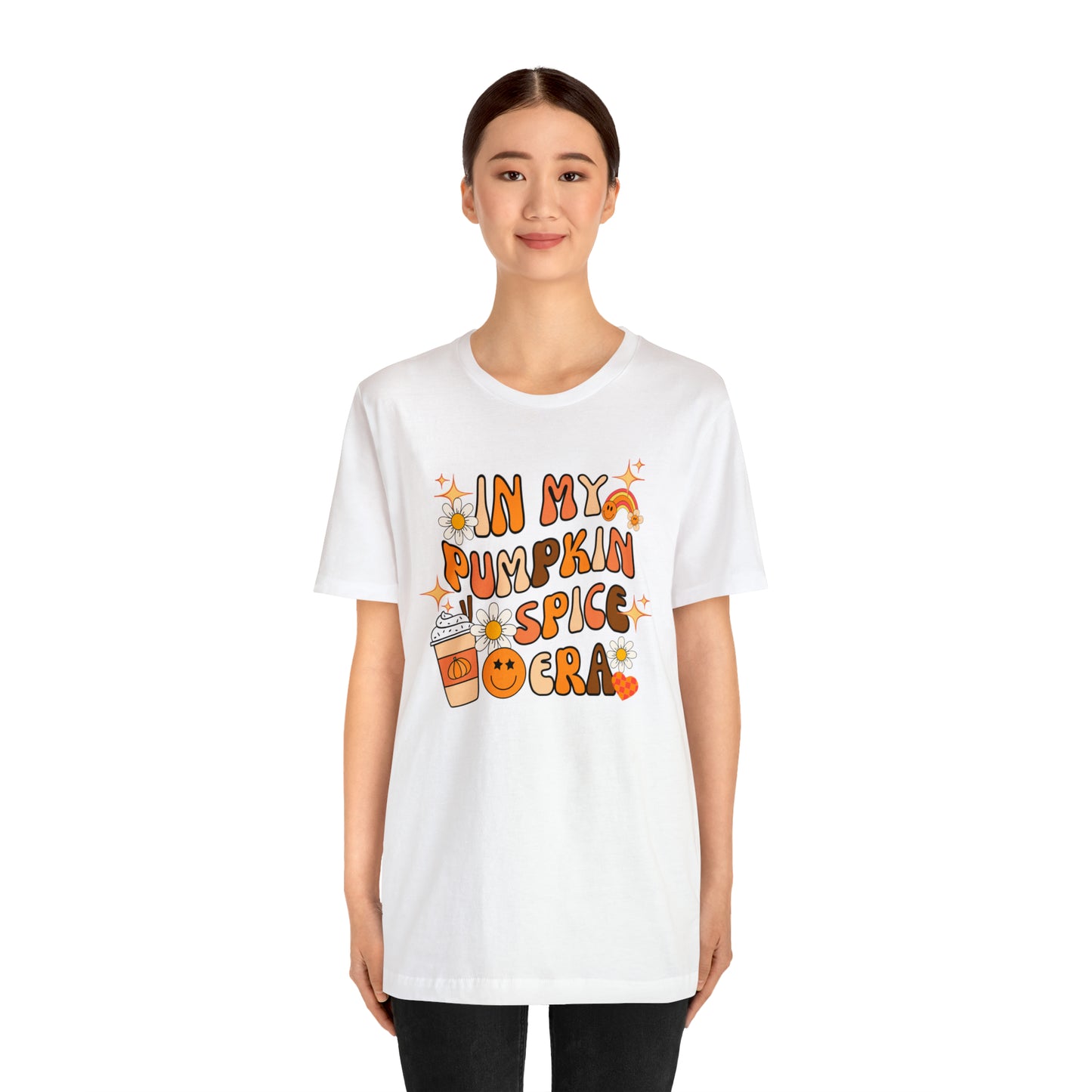 In My Pumpkin Spice Era Unisex Jersey Short Sleeve Tee
