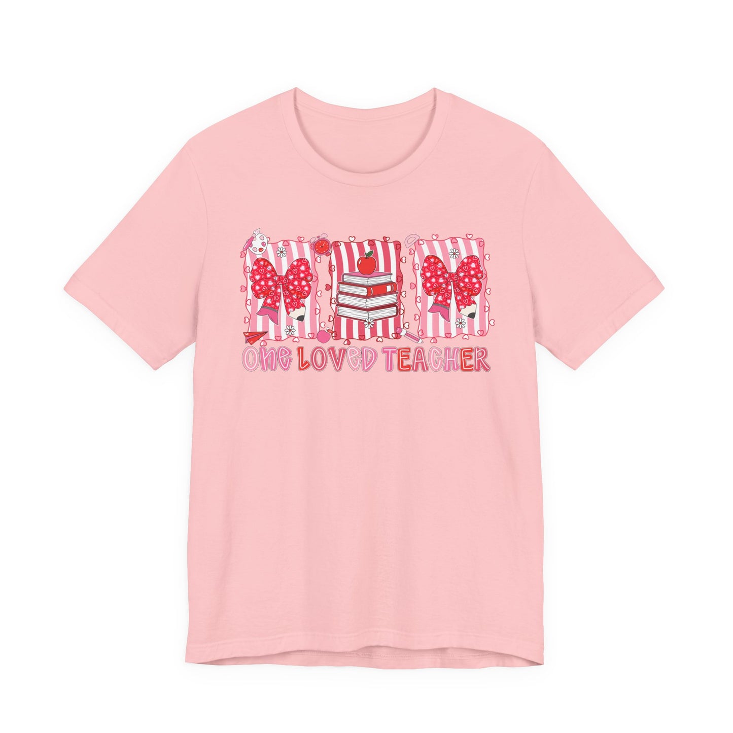 One Loved Teacher Valentine's Day Tee