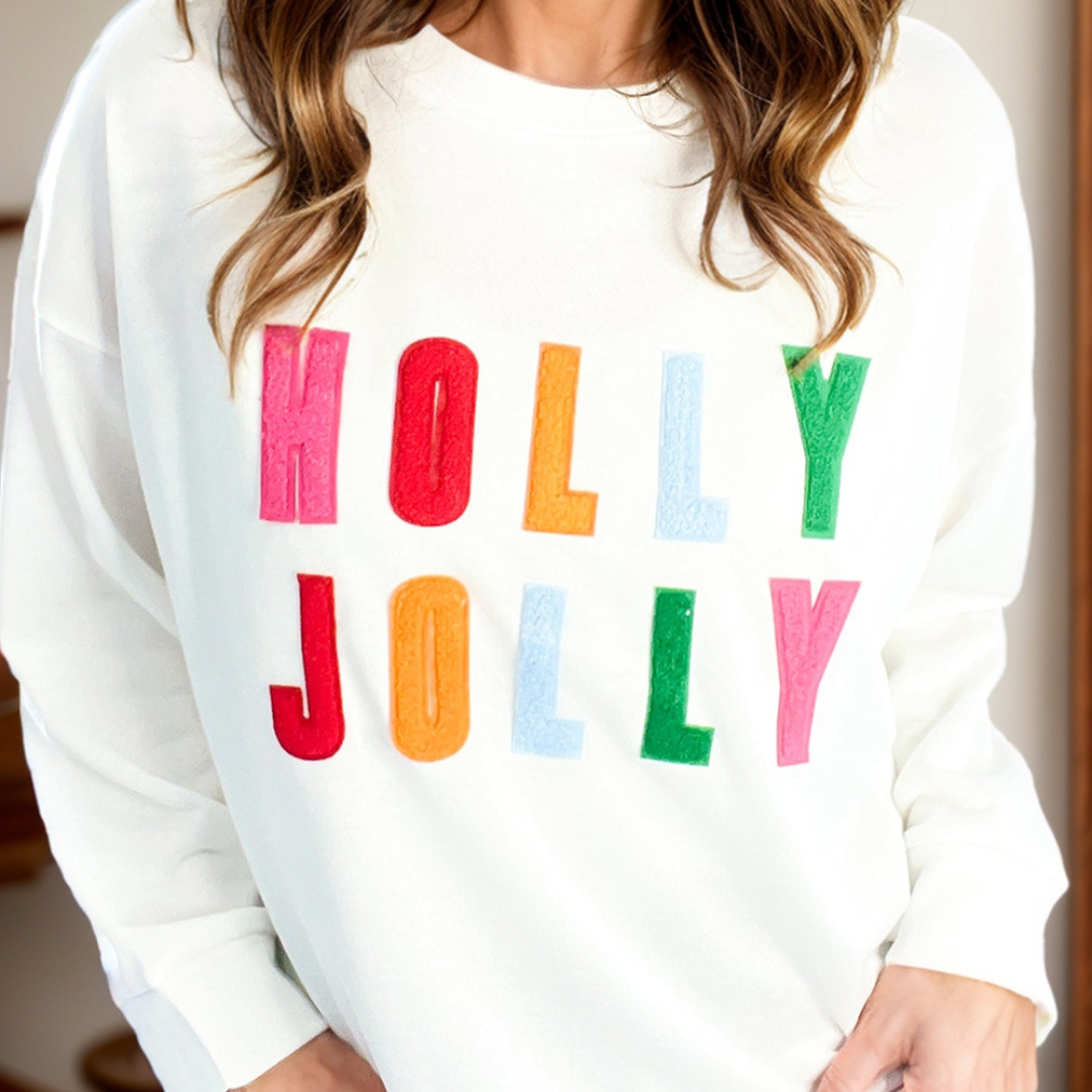 Holly Jolly Long Sleeve Top
