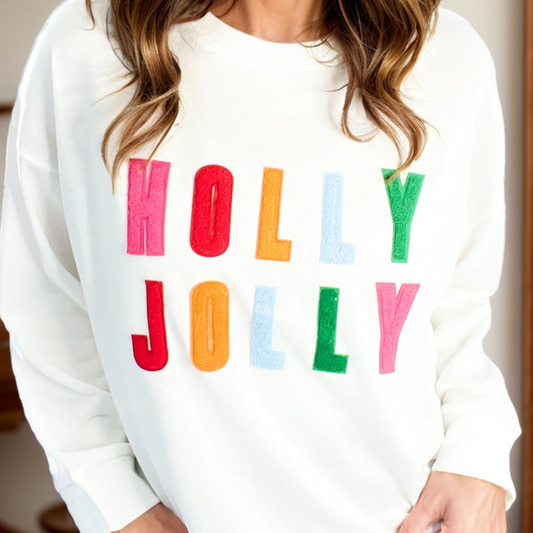 Holly Jolly Long Sleeve Top