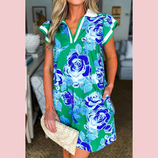 The Blue Ribbon Blooms Dress