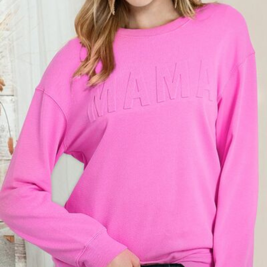 Pink Bliss Mama Sweatshirt