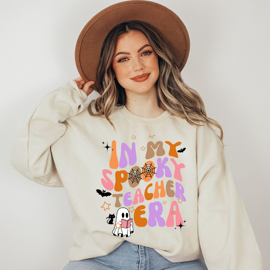In My Spooky Teacher Era Unisex Heavy Blend™ Crewneck Sweatshirt