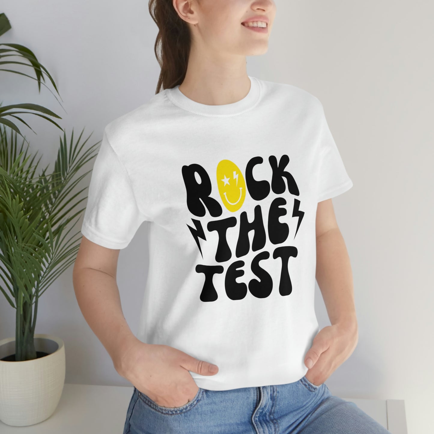 Rock the Test Unisex Jersey Short Sleeve Tee