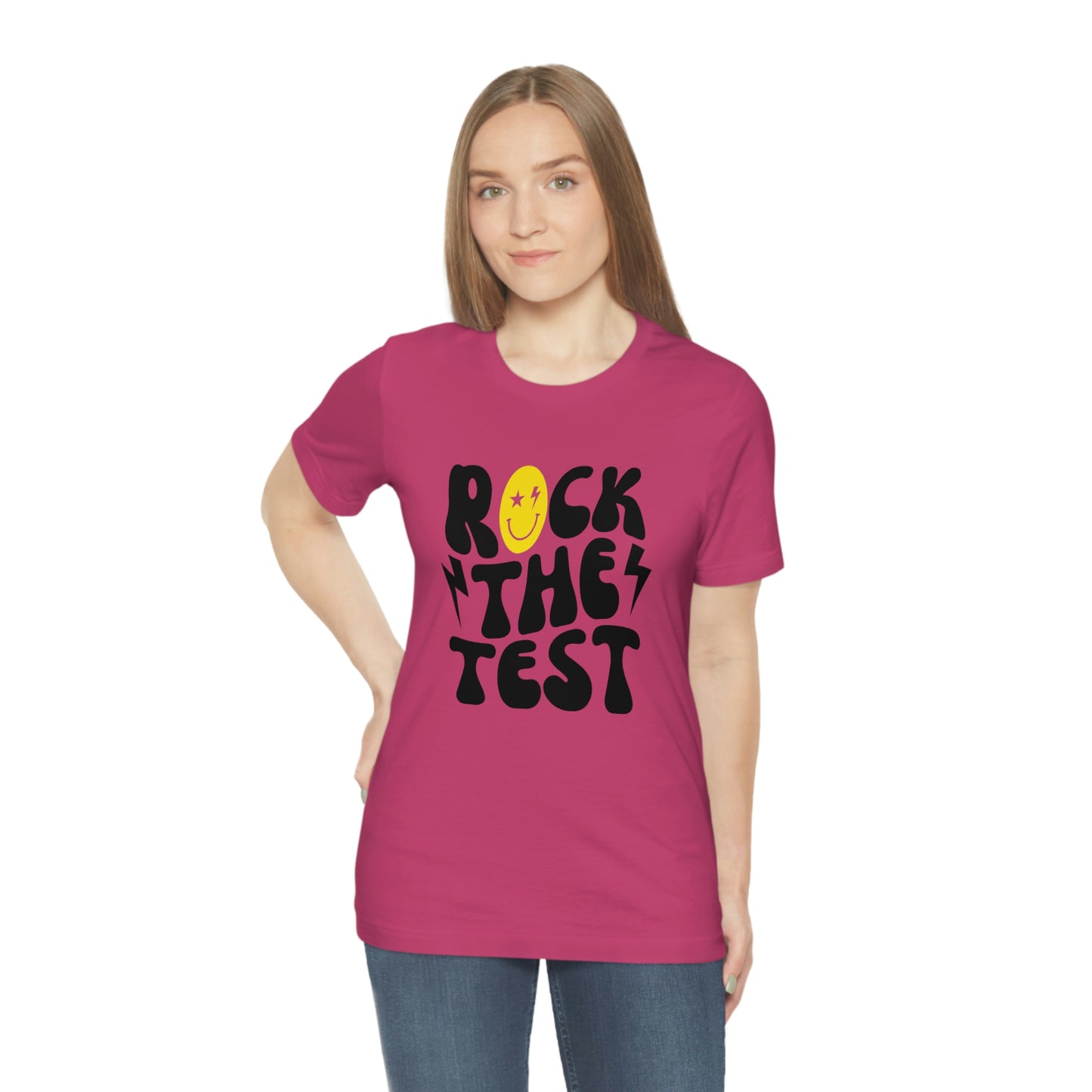 Rock the Test Unisex Jersey Short Sleeve Tee