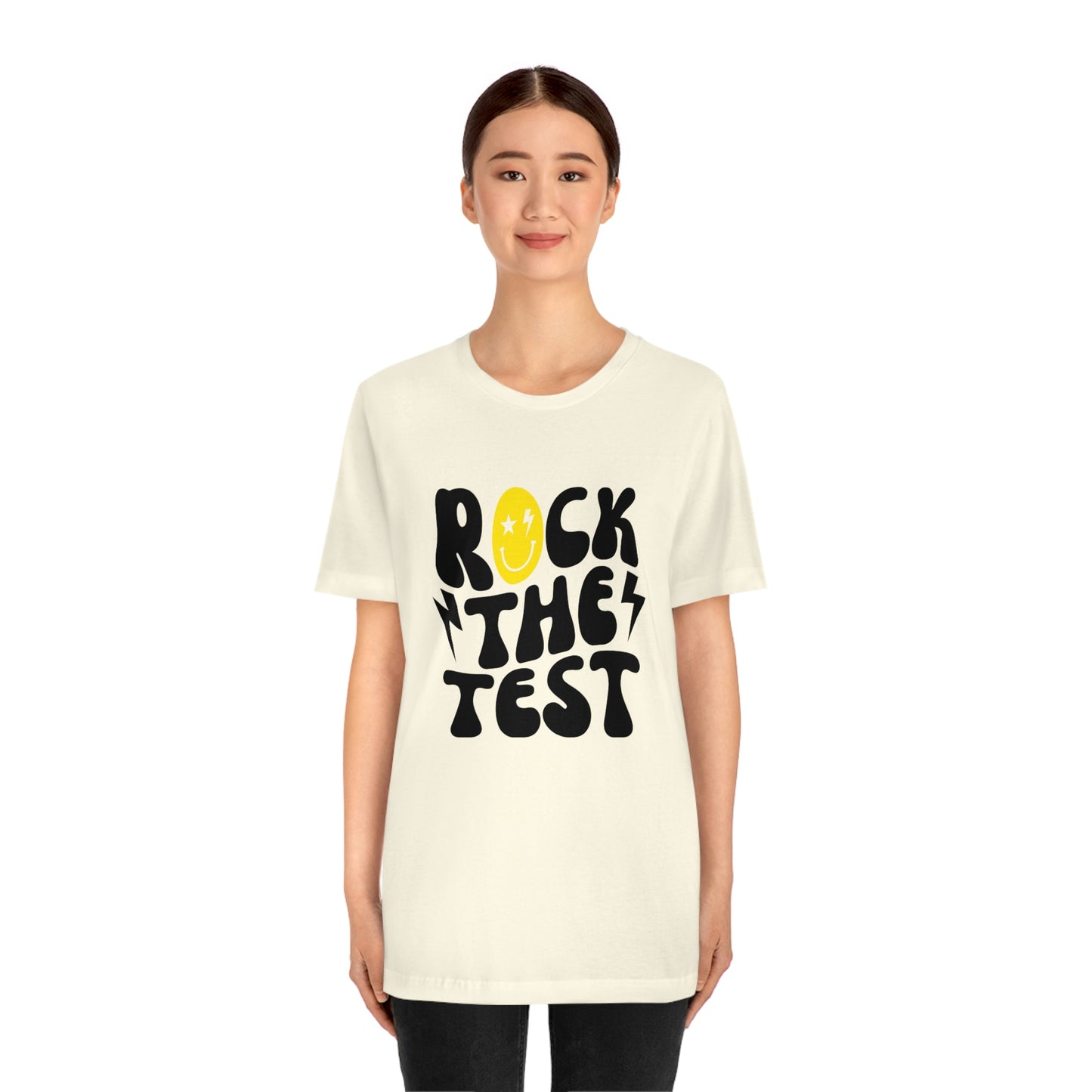 Rock the Test Unisex Jersey Short Sleeve Tee