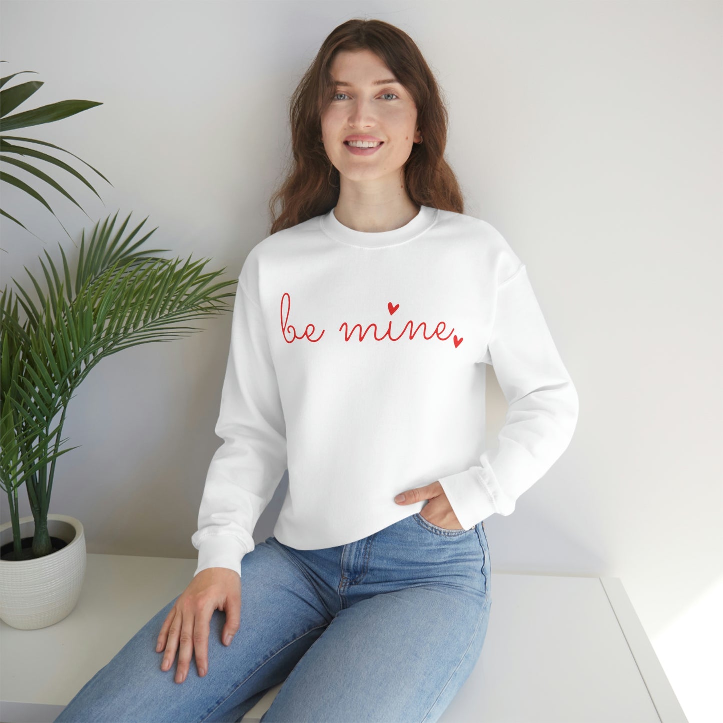 Be Mine Unisex Heavy Blend™ Crewneck Sweatshirt