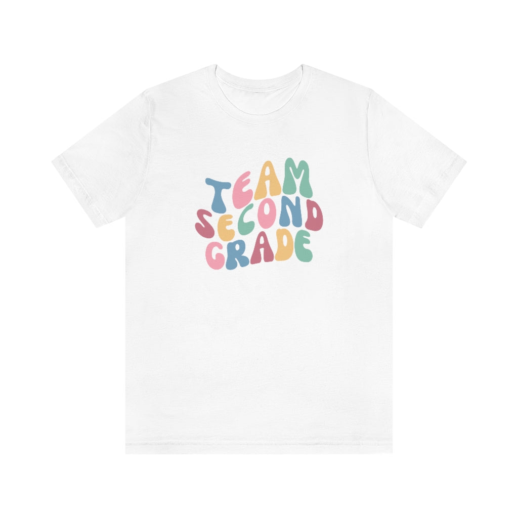 Team Second Grade Unisex Jersey Short Sleeve Tee
