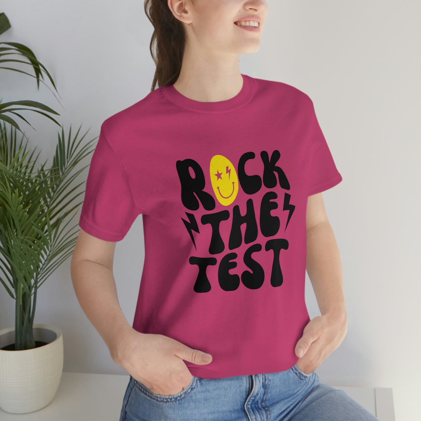 Rock the Test Unisex Jersey Short Sleeve Tee