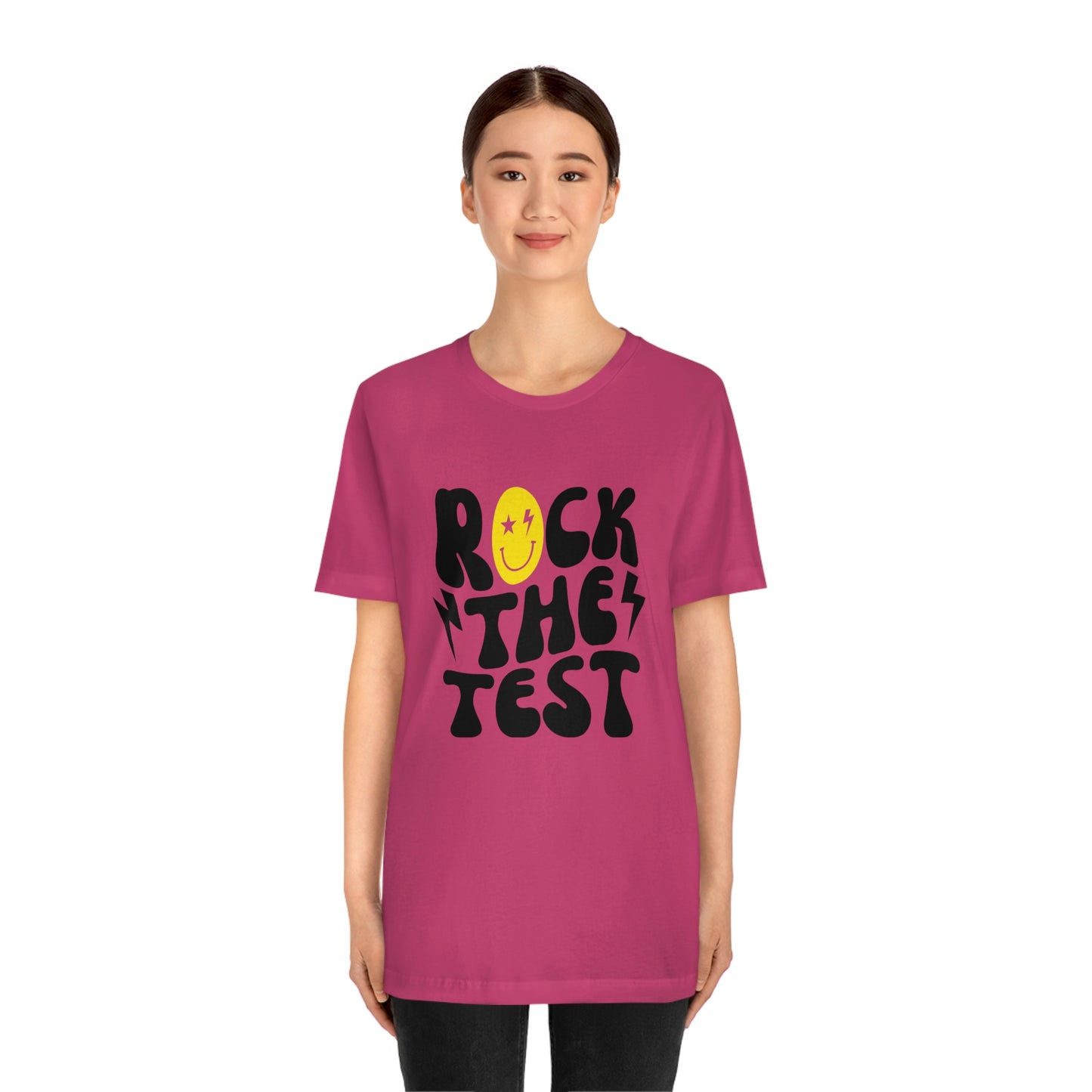 Rock the Test Unisex Jersey Short Sleeve Tee