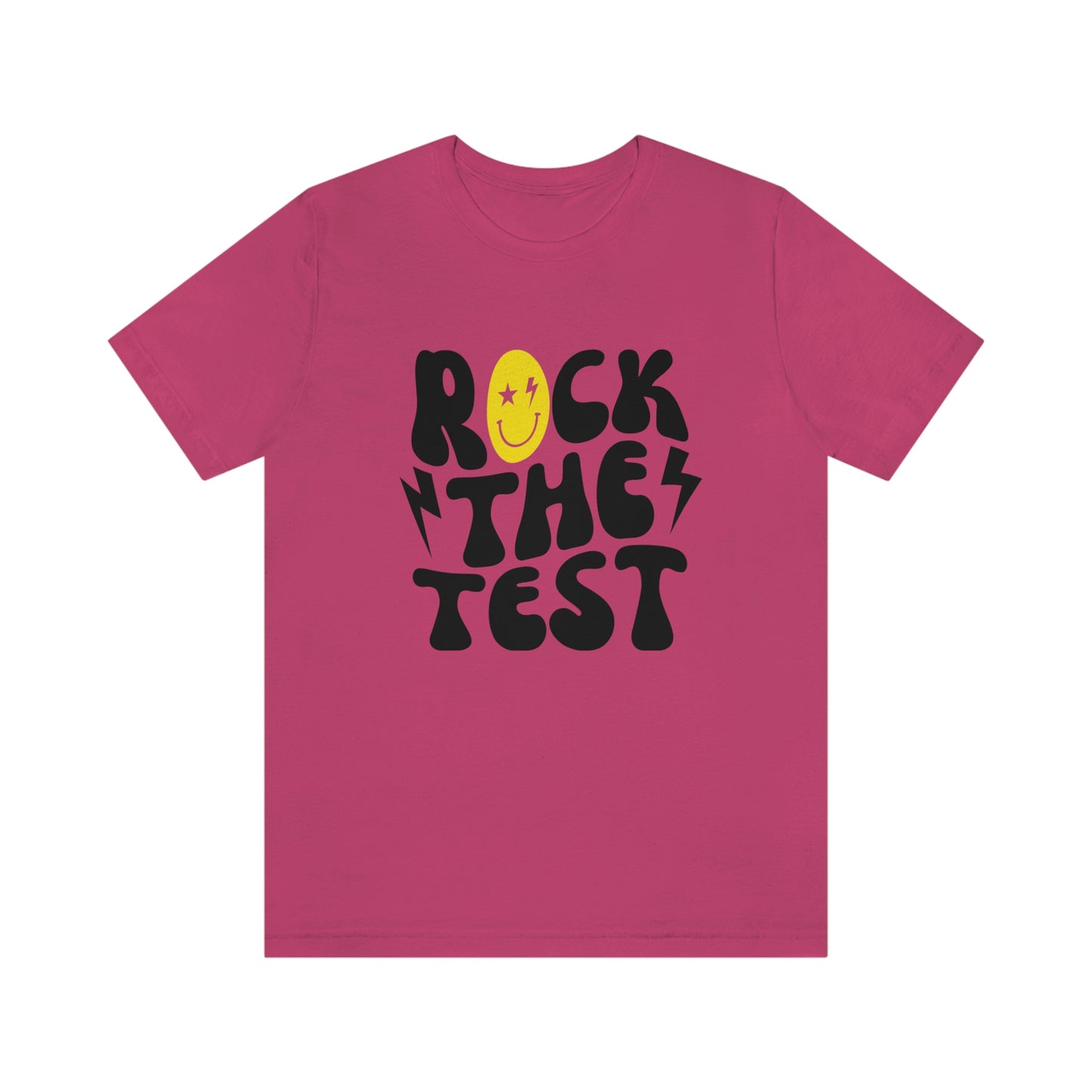 Rock the Test Unisex Jersey Short Sleeve Tee