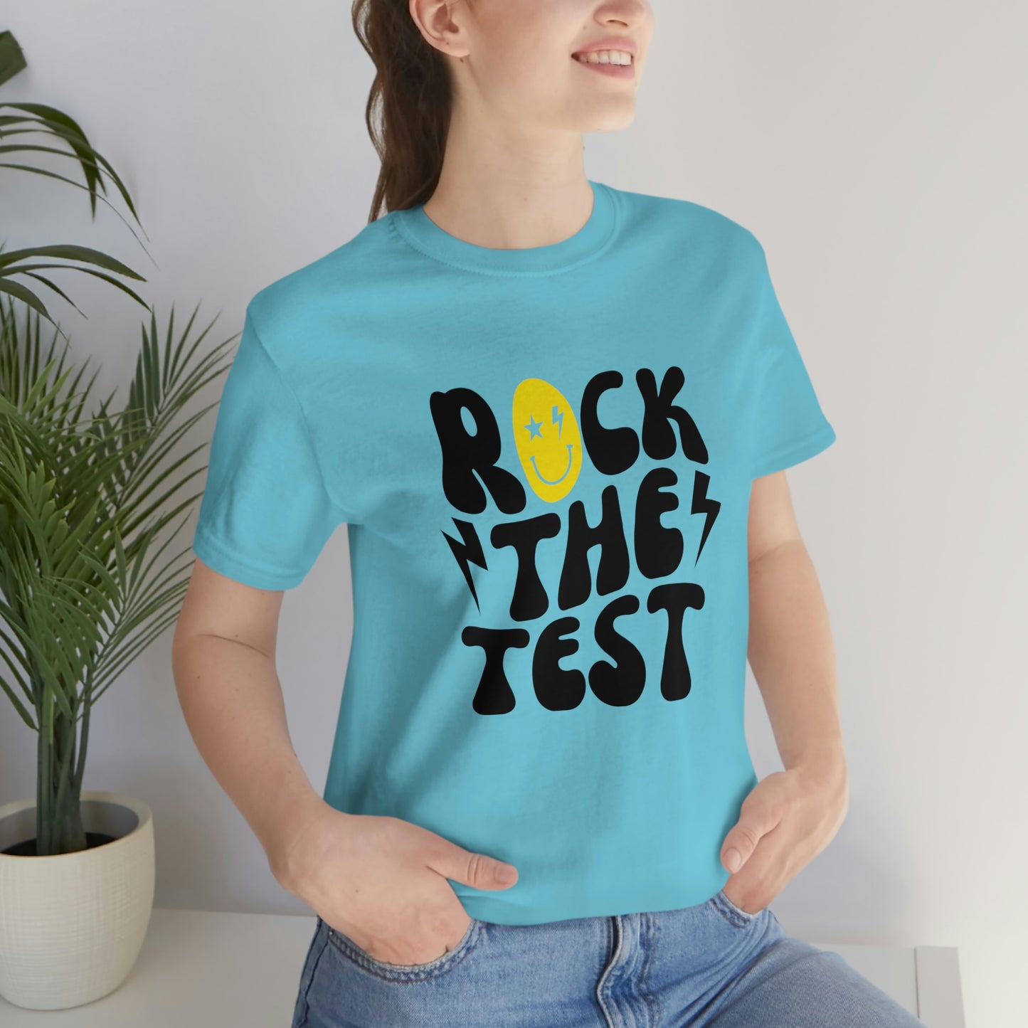 Rock the Test Unisex Jersey Short Sleeve Tee