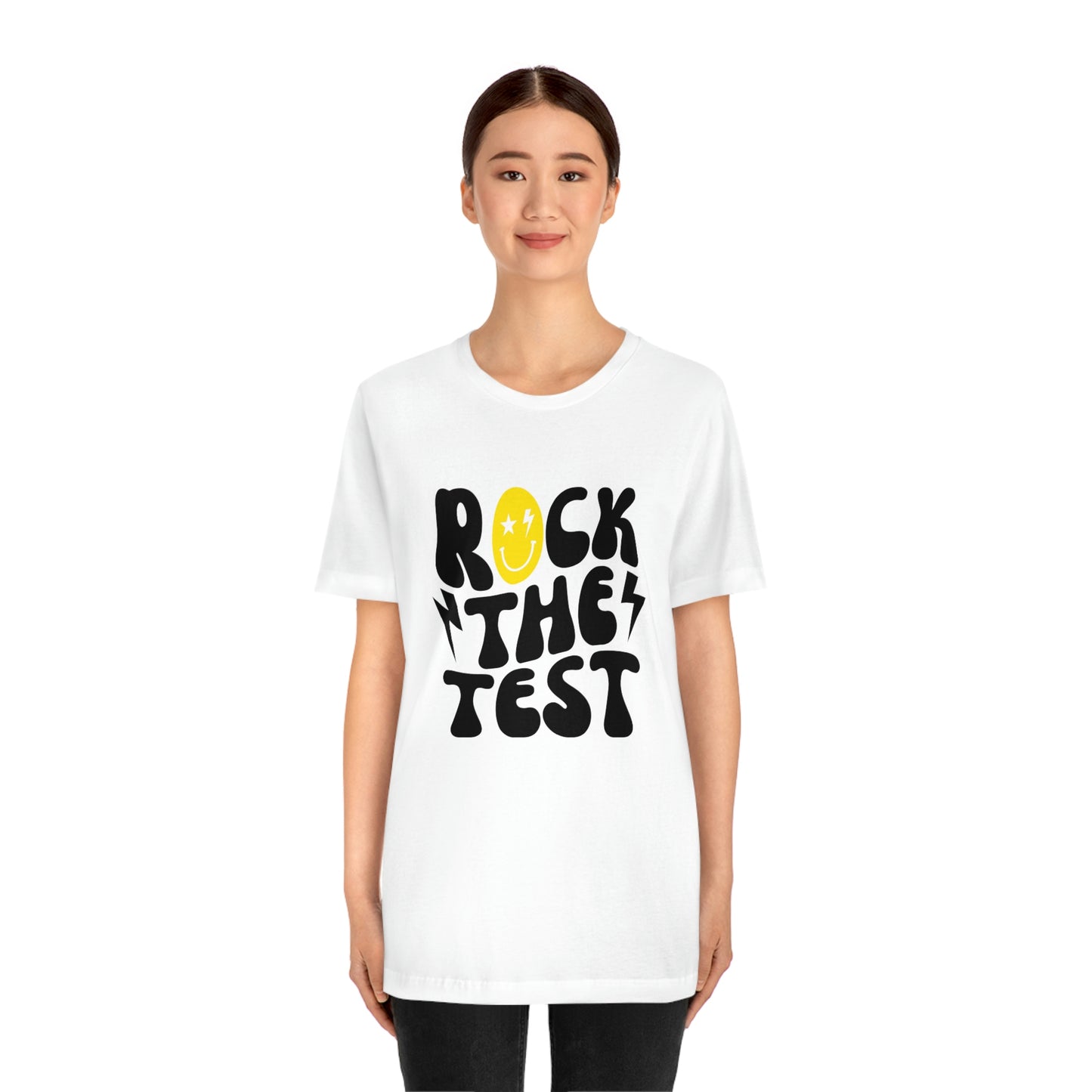 Rock the Test Unisex Jersey Short Sleeve Tee