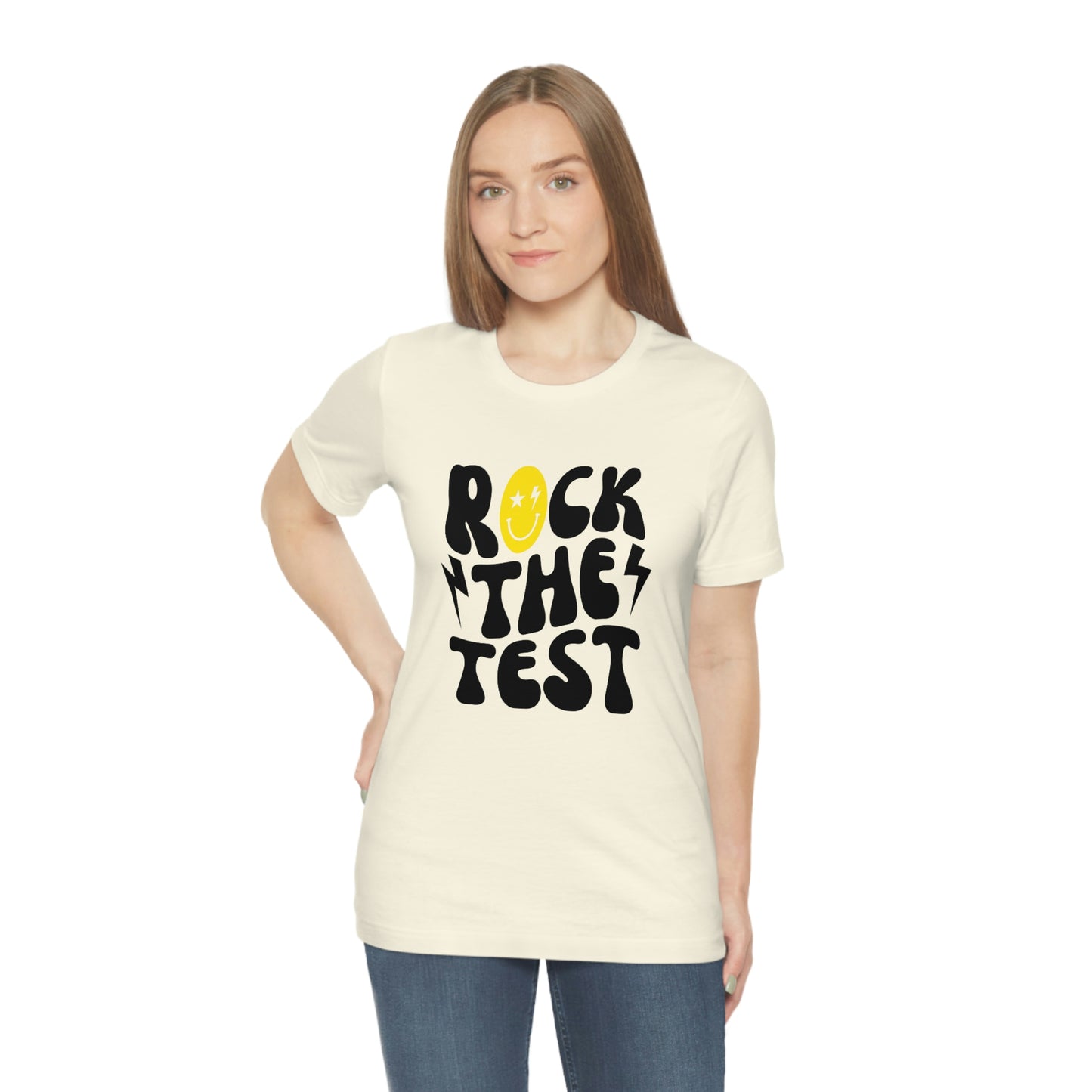 Rock the Test Unisex Jersey Short Sleeve Tee