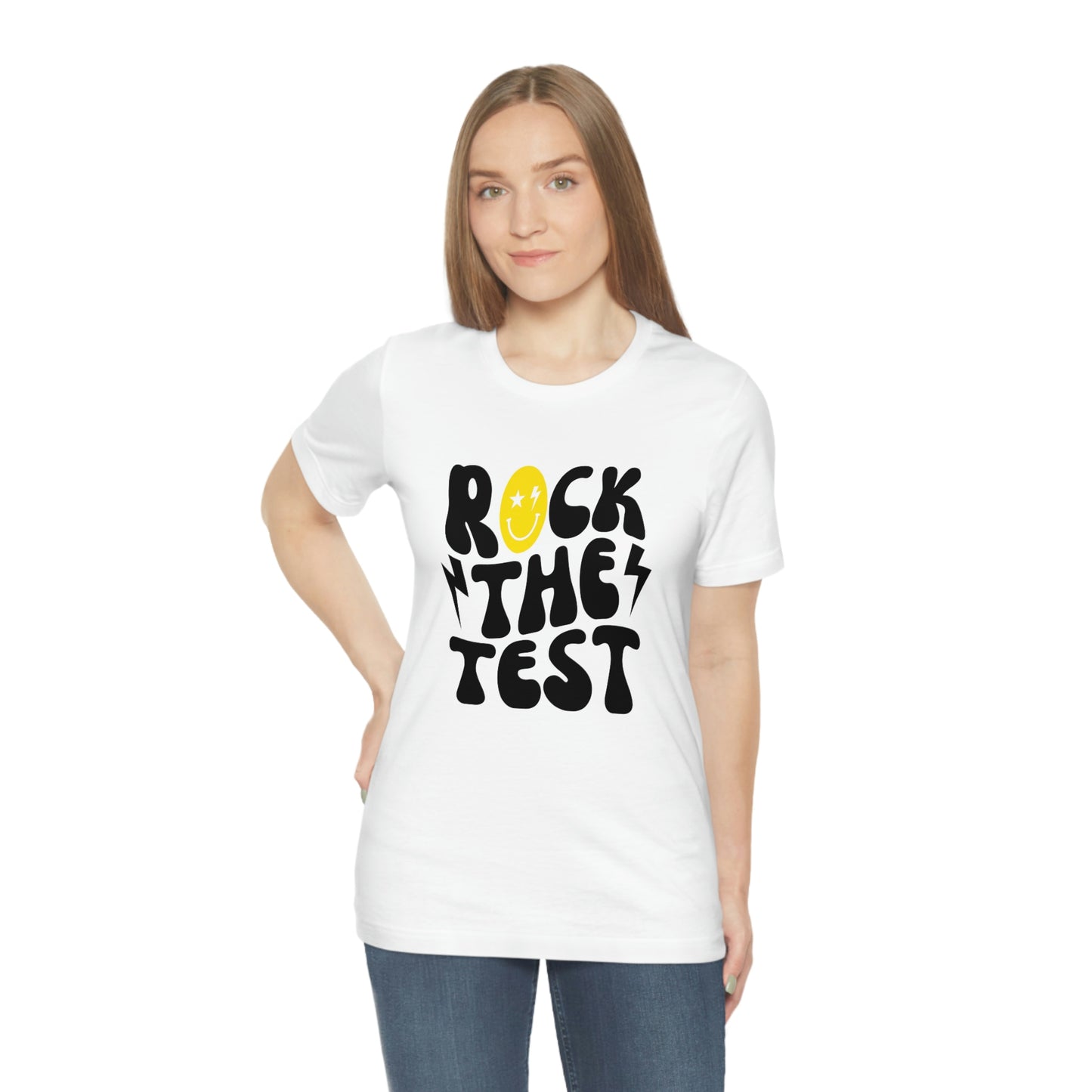 Rock the Test Unisex Jersey Short Sleeve Tee